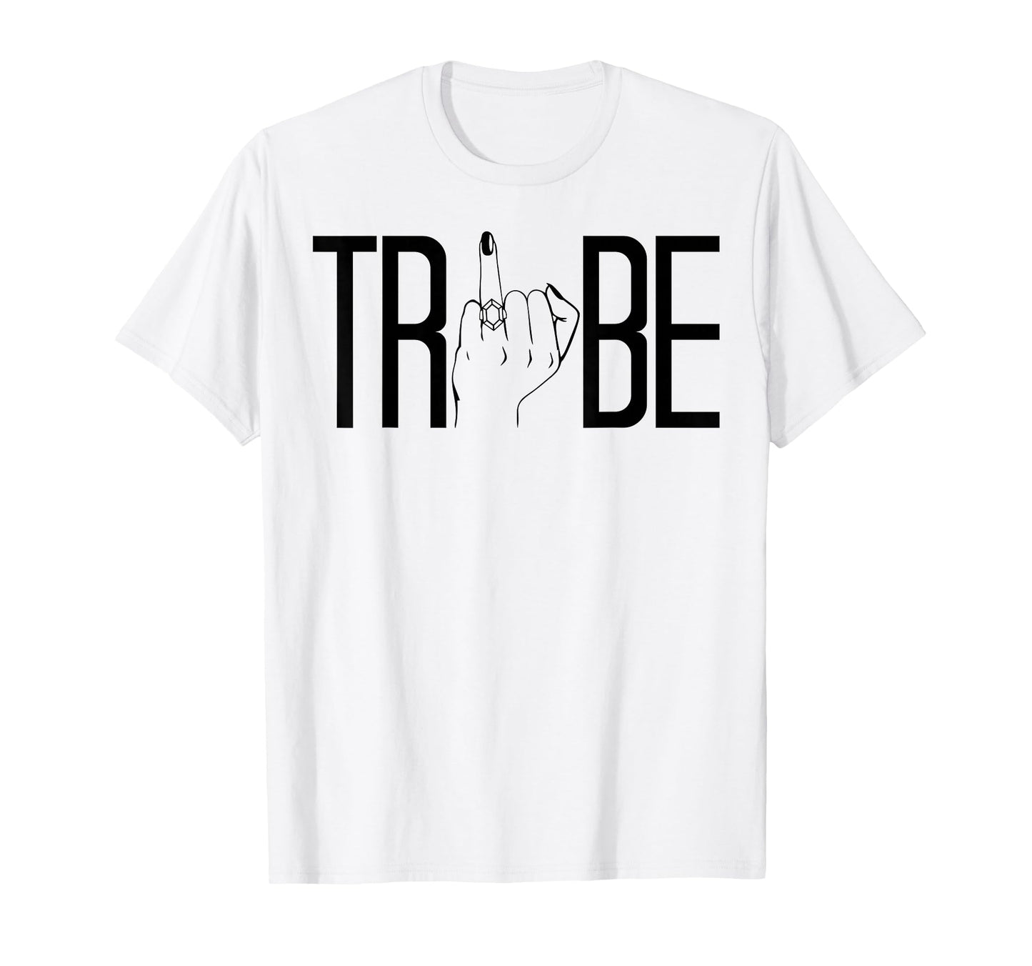 Tribe Ring Finger Wedding Bridal T-Shirt - Casual Everyday Wear Men Women - T-Shirt, Sweatshirt, Hoodie