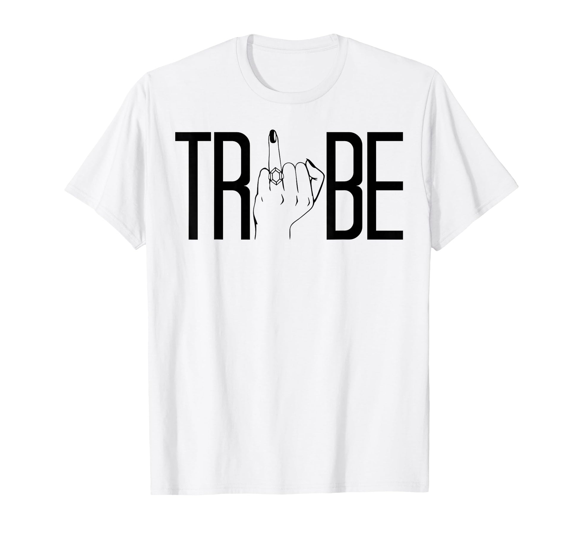 Tribe Ring Finger Wedding Bridal T-Shirt - Casual Everyday Wear Men Women - T-Shirt, Sweatshirt, Hoodie