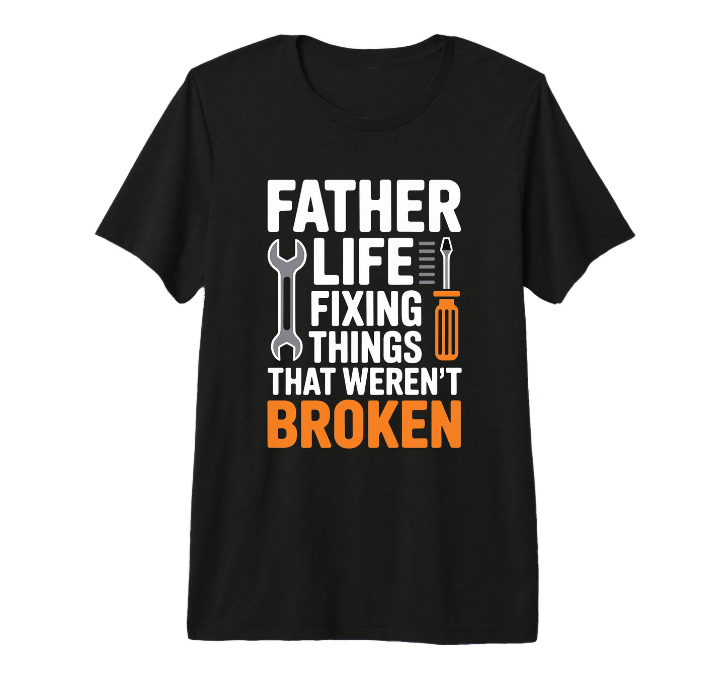 Mens Dad Repair Expert Skilled T-Shirt - Novelty Apparel for Adults - T-Shirt, Sweatshirt, Hoodie
