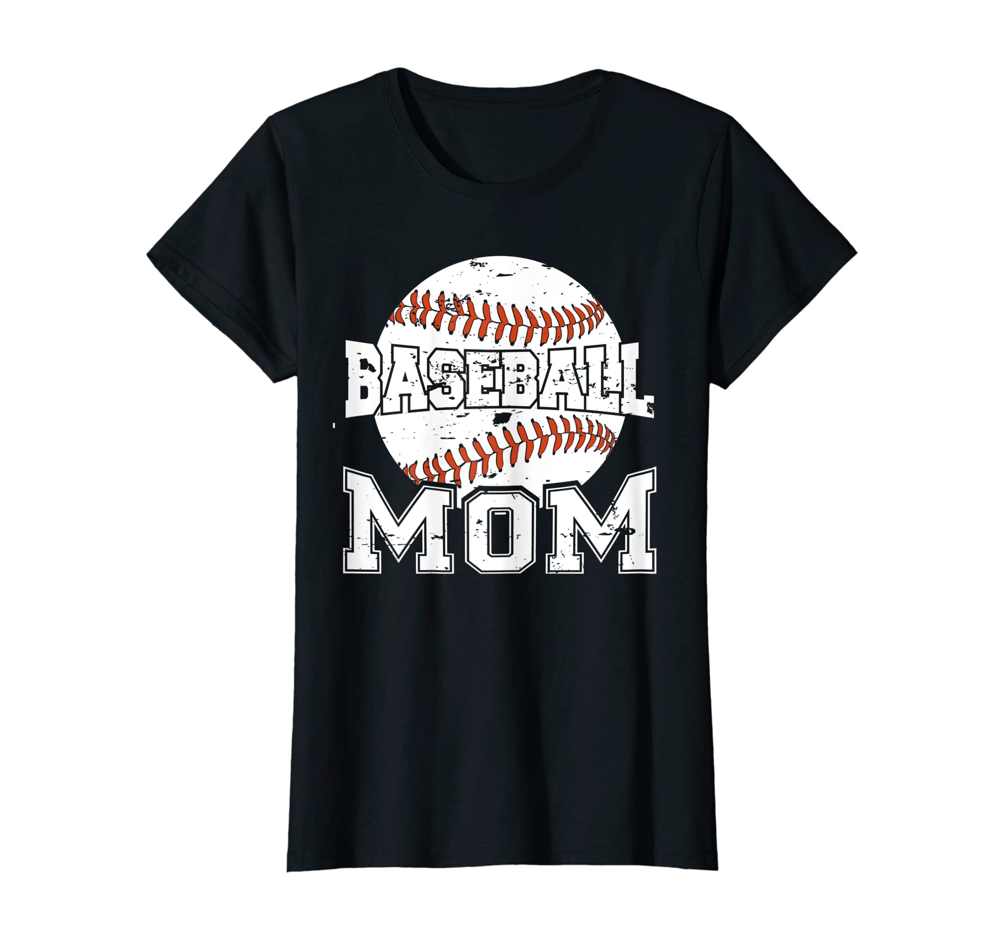 Womens Baseball Mothers Day Funny T-Shirt - Aesthetic Graphic for Adults - T-Shirt, Sweatshirt, Hoodie