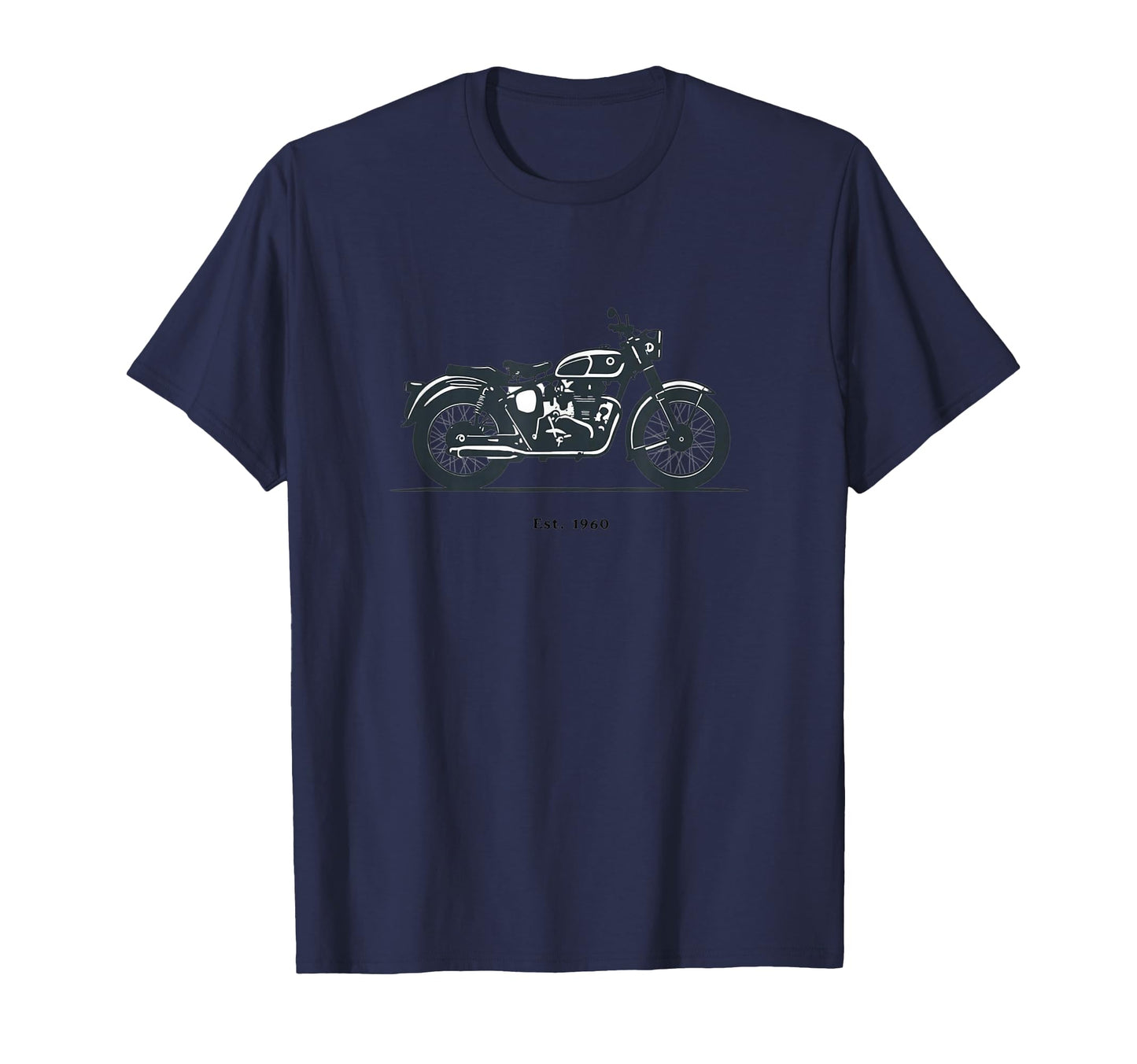 Motorcycle Est 1960 Biker T-Shirt - Graphic Print Men Women - T-Shirt, Sweatshirt, Hoodie