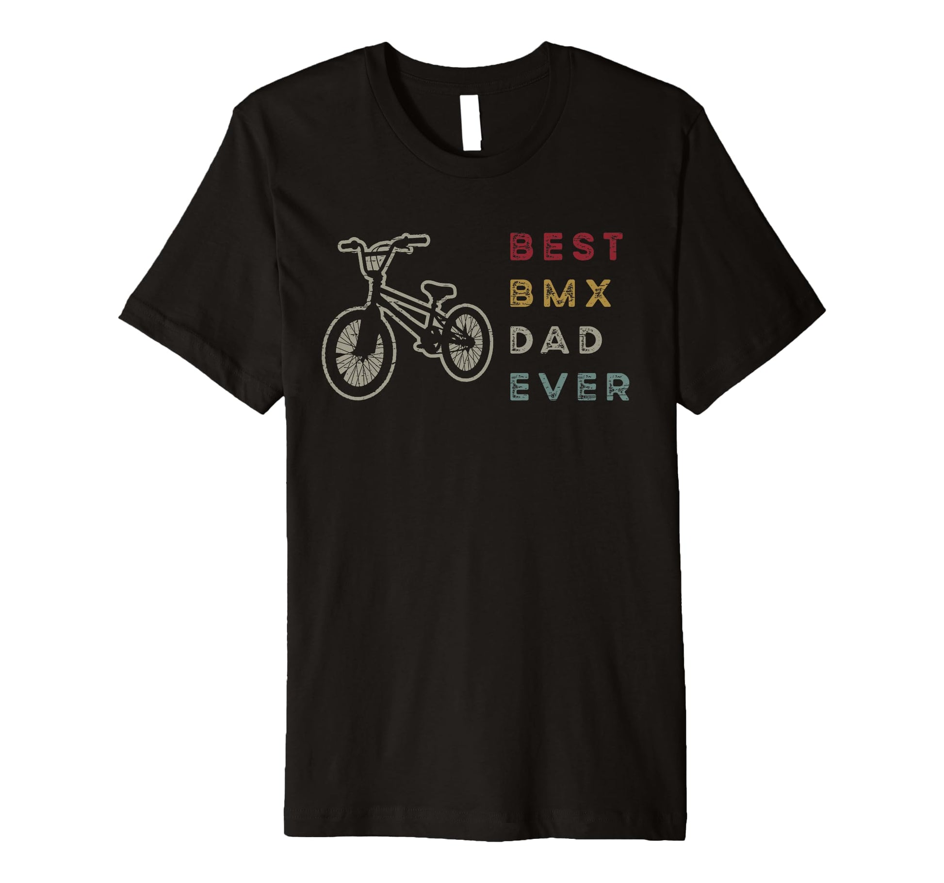 Best Bmx Dad Ever Cycling Bicycle T-Shirt - Unique Graphic Unisex - T-Shirt, Sweatshirt, Hoodie