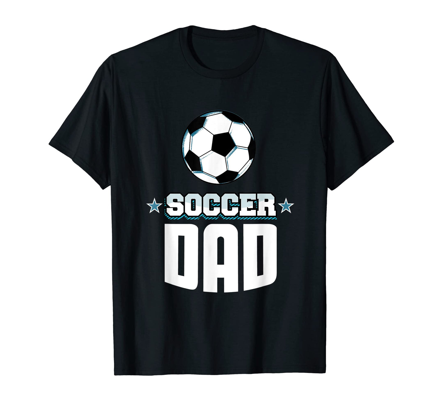 Soccer Sports Daddy Games Father T-Shirt - Custom Art Print Men Women - T-Shirt, Sweatshirt, Hoodie