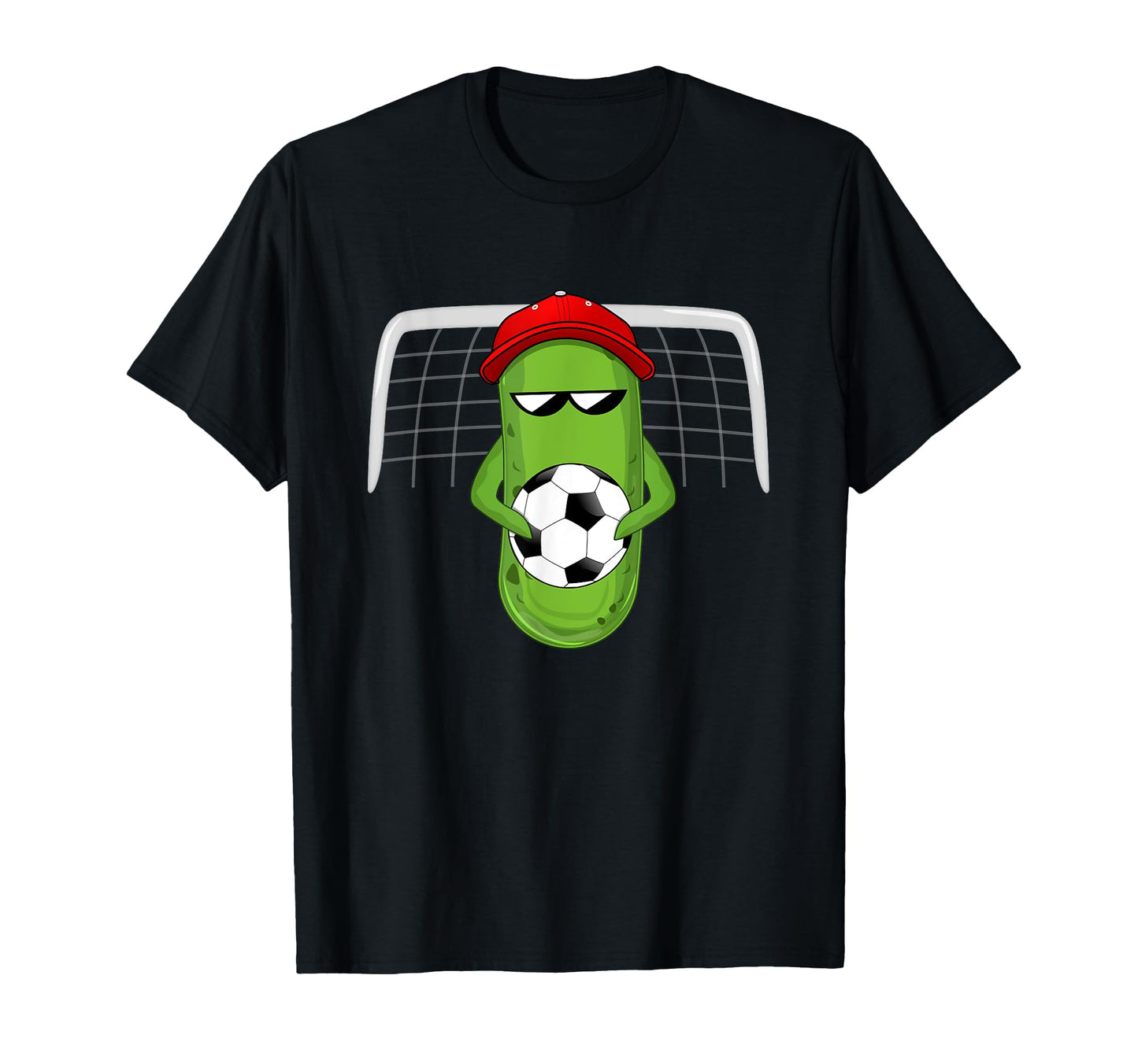 Funny Pickle Playing Soccer T-Shirt - Trendy Graphic Unisex - T-Shirt, Sweatshirt, Hoodie
