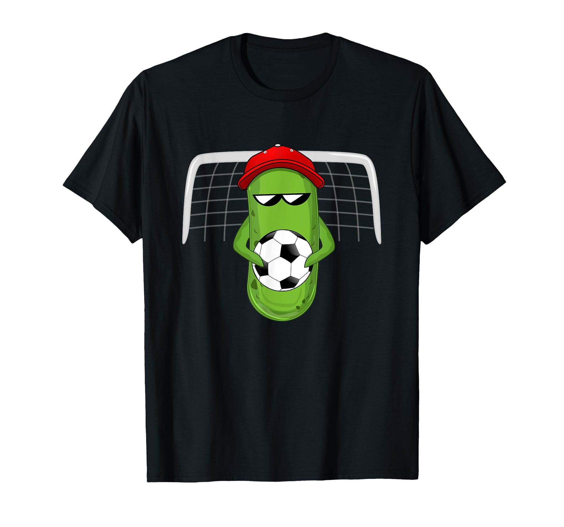 Funny Pickle Playing Soccer T-Shirt - Trendy Graphic Unisex - T-Shirt, Sweatshirt, Hoodie