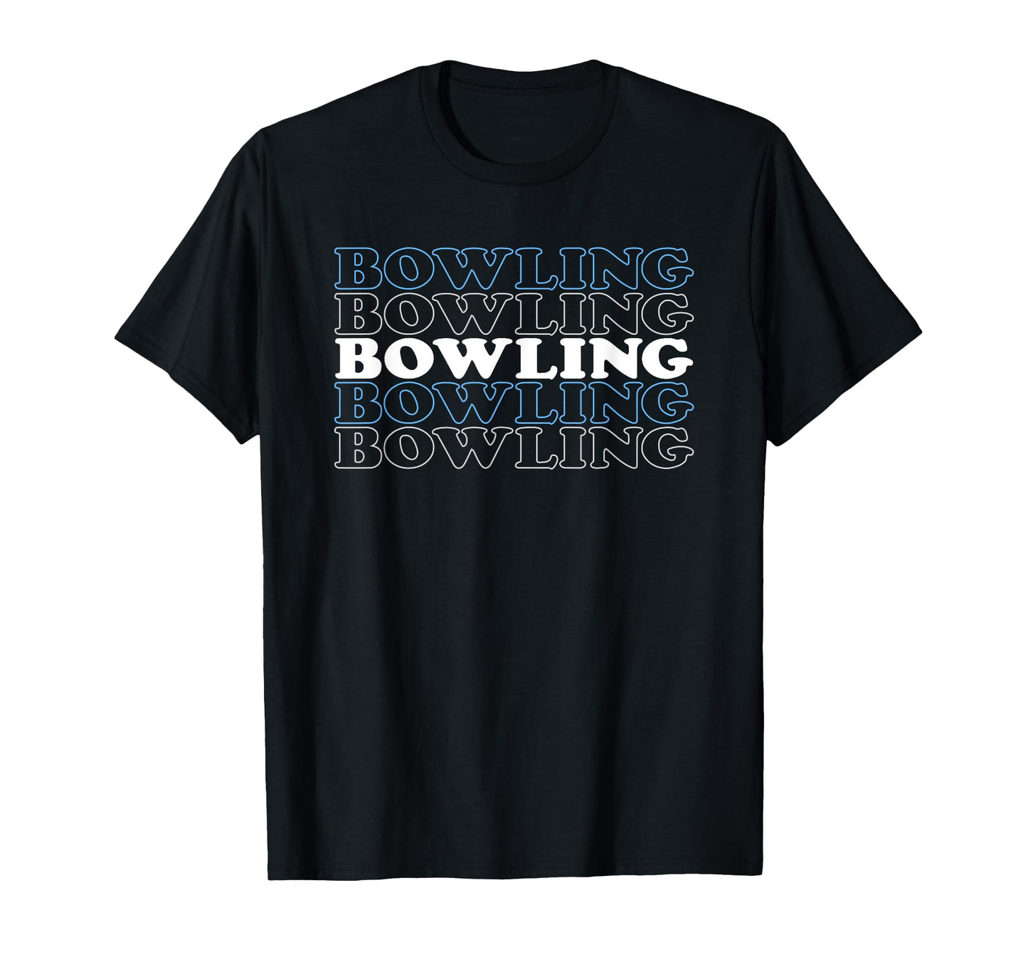 Bowling Gift Husband Or Dad Bowling Text T-Shirt - Graphic Print for Adults - T-Shirt, Sweatshirt, Hoodie