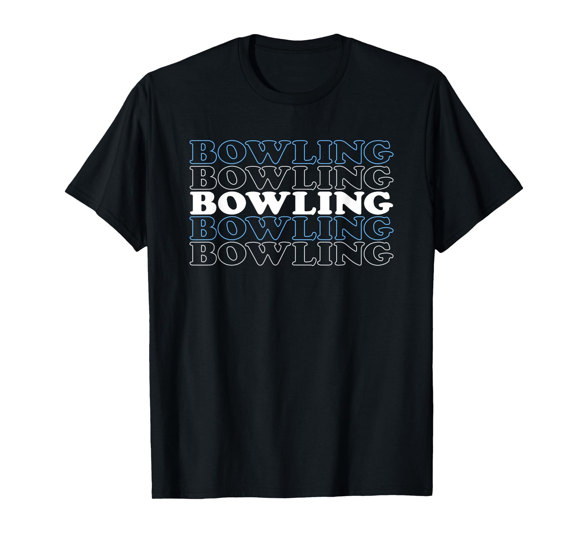 Bowling Gift Husband Or Dad Bowling Text T-Shirt - Graphic Print for Adults - T-Shirt, Sweatshirt, Hoodie