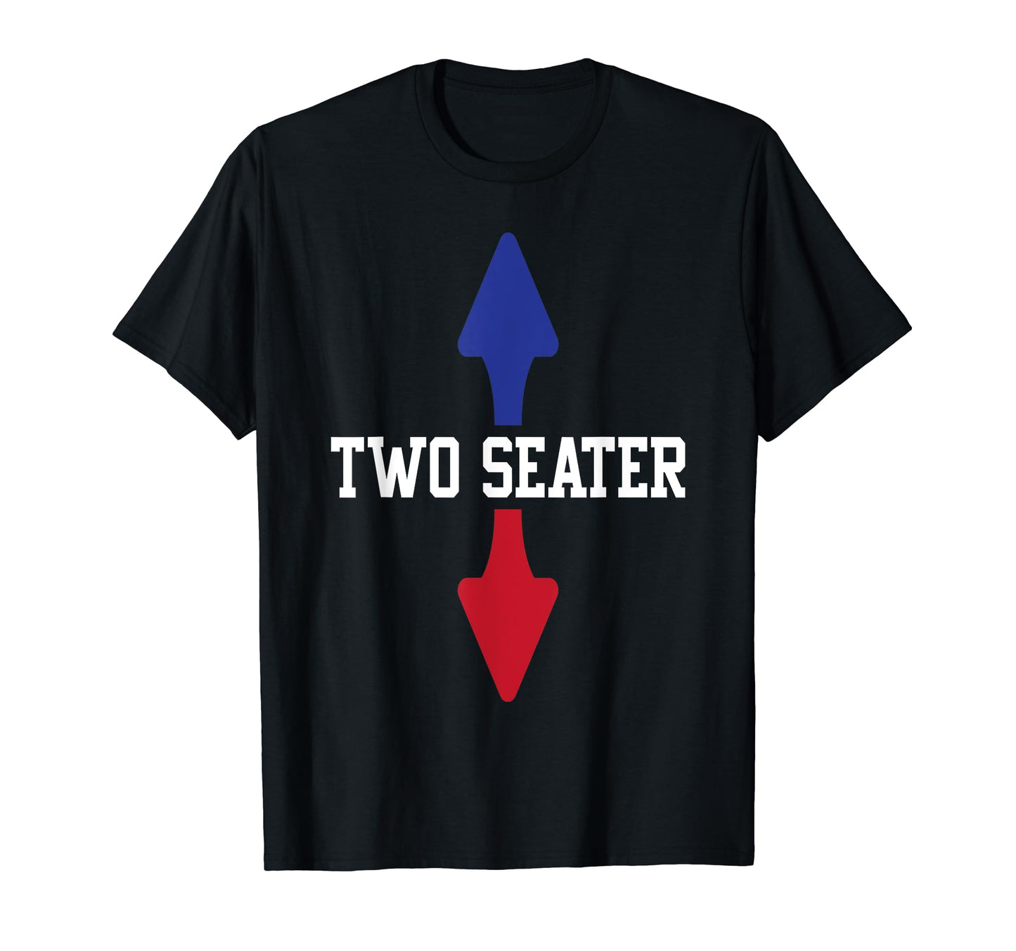 Two Seater 4Th July American Flag T-Shirt - Custom Art Print for Adults - T-Shirt, Sweatshirt, Hoodie