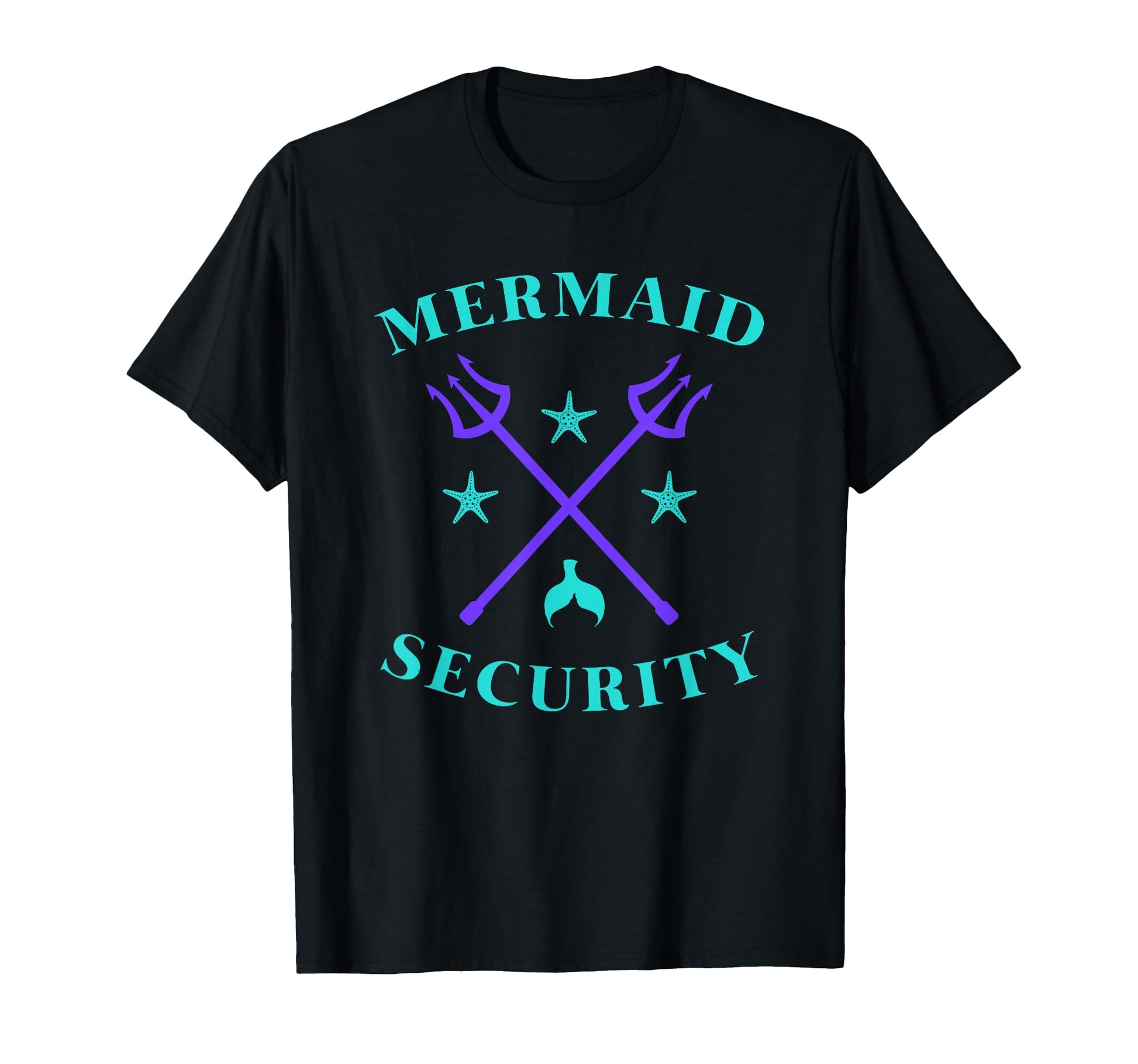 Merman Mermaid Security T-Shirt - Fun Novelty Design Men Women - T-Shirt, Sweatshirt, Hoodie