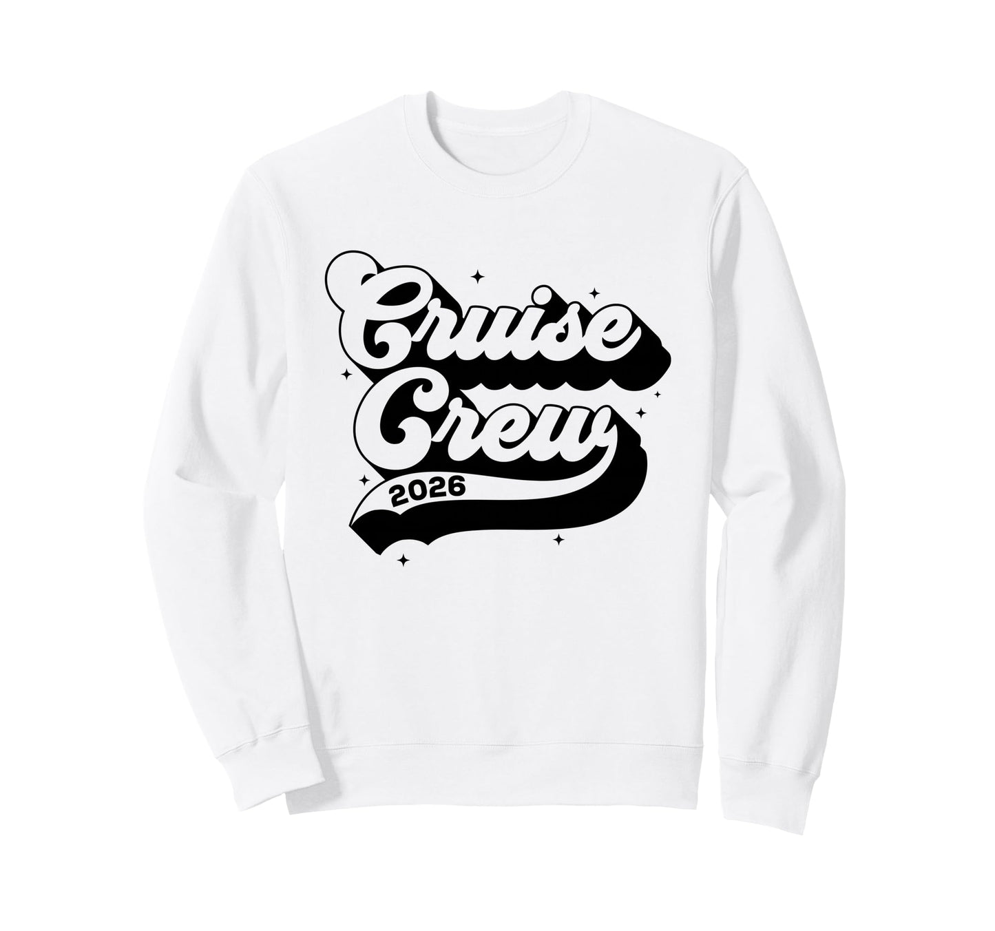 Cruise Crew 2026 Summer Vacation Sweatshirt - Graphic Print Unisex - T-Shirt, Sweatshirt, Hoodie