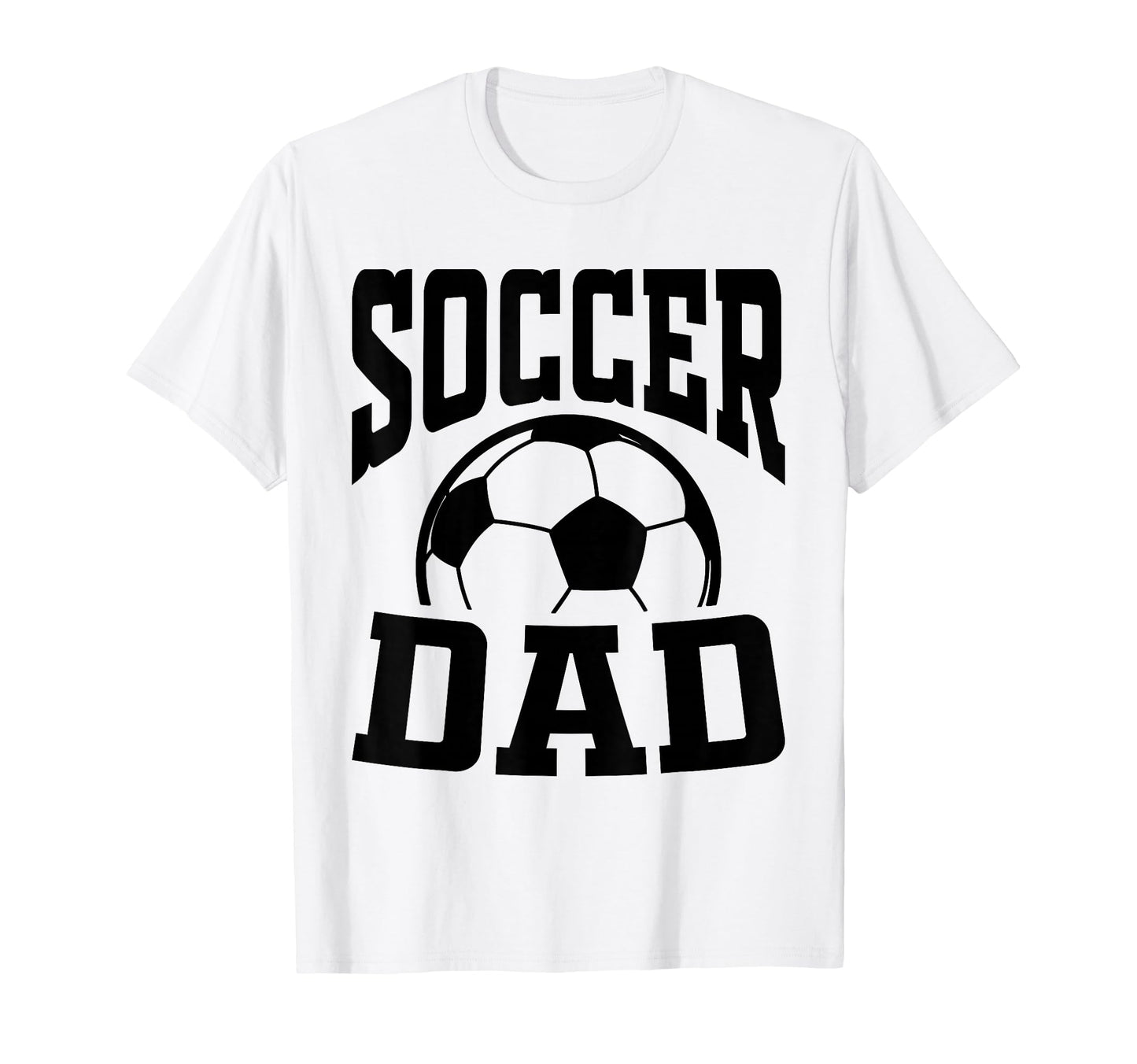 Soccer Dad Fathers Day Soccer Fan T-Shirt - Custom Art Print Unisex - T-Shirt, Sweatshirt, Hoodie