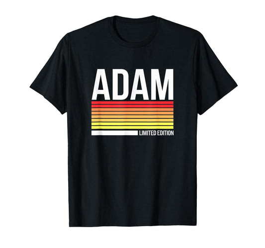 Adam Custom Name Husband Grandpa T-Shirt - Fun Novelty Design for Adults - T-Shirt, Sweatshirt, Hoodie