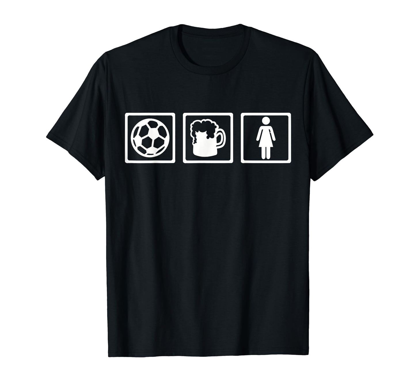 Soccer Beer T-Shirt - Novelty Apparel Men Women - T-Shirt, Sweatshirt, Hoodie