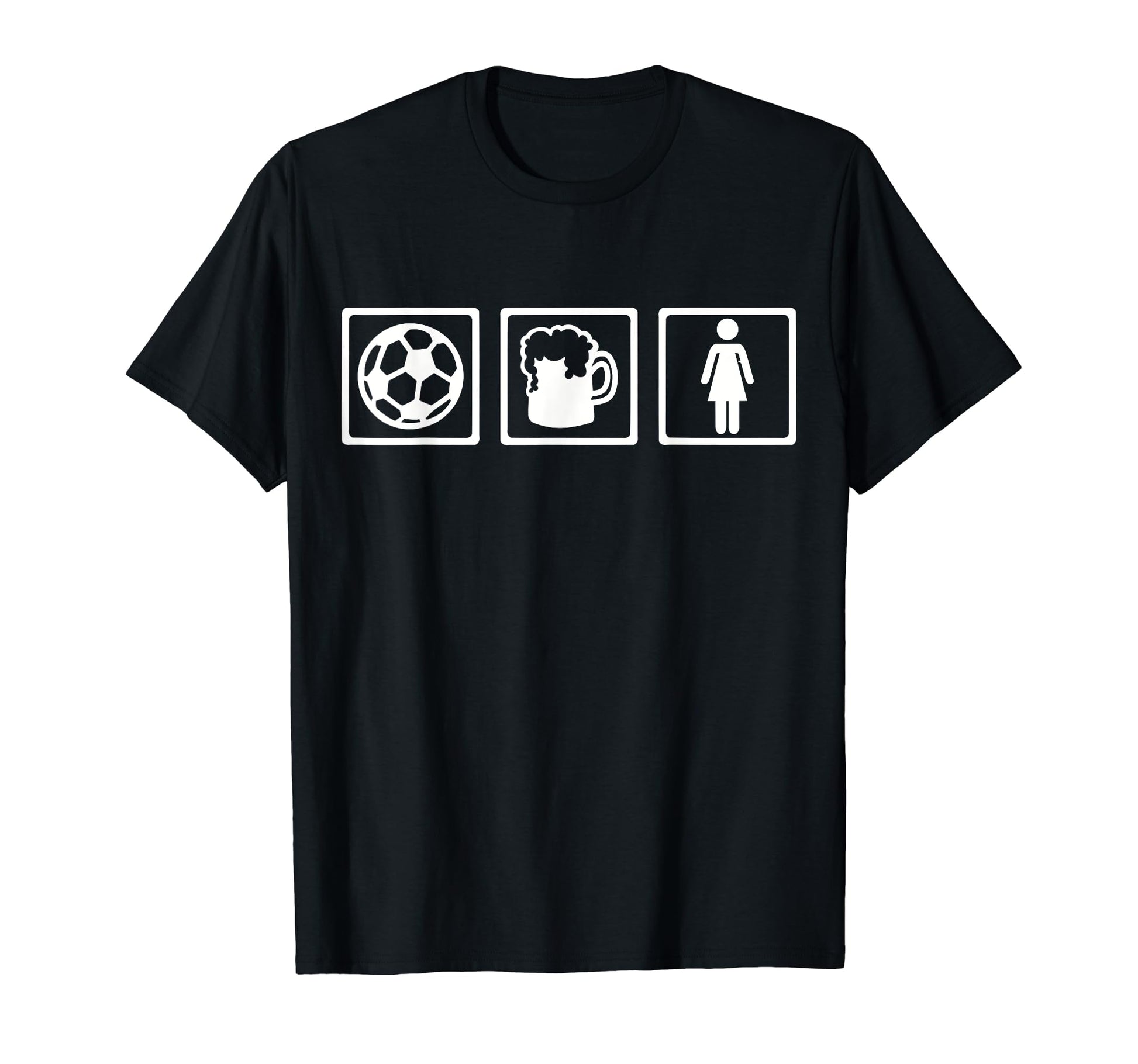 Soccer Beer T-Shirt - Novelty Apparel Men Women - T-Shirt, Sweatshirt, Hoodie