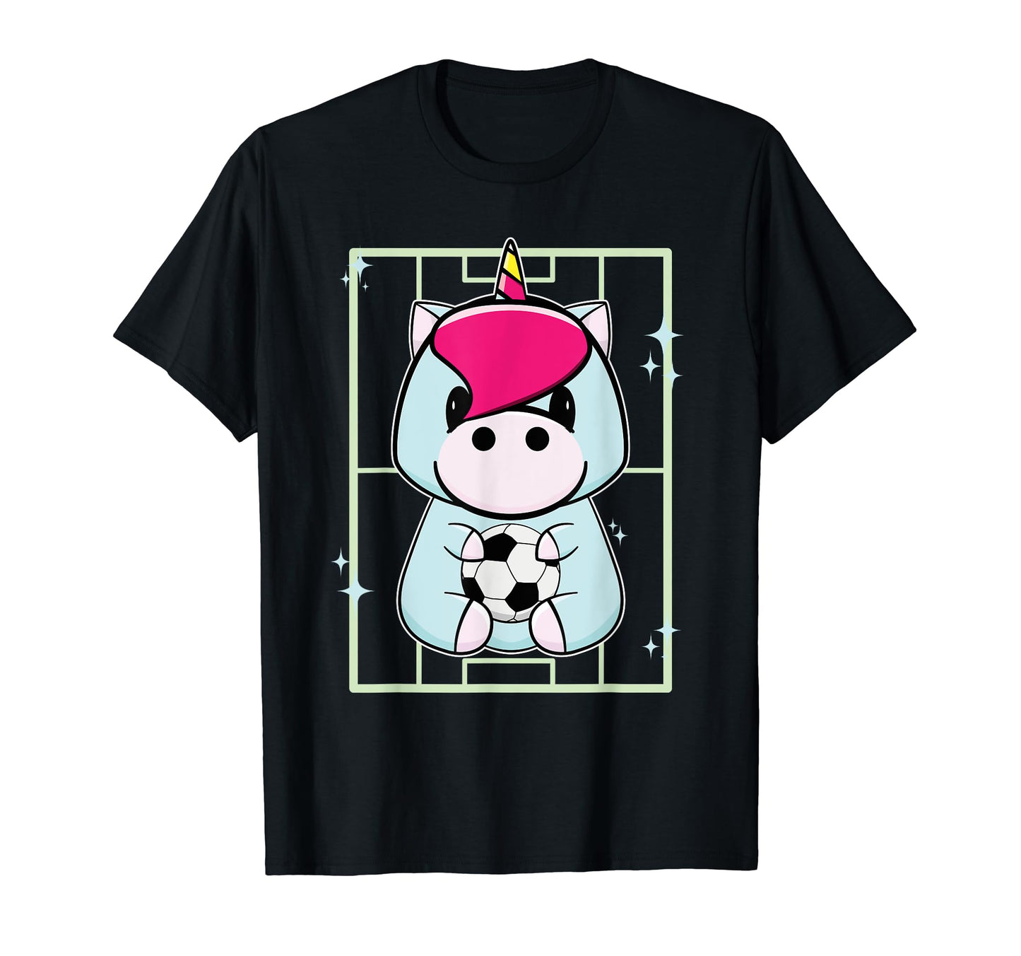 Unicorn Soccer T-Shirt - Trendy Graphic Men Women - T-Shirt, Sweatshirt, Hoodie