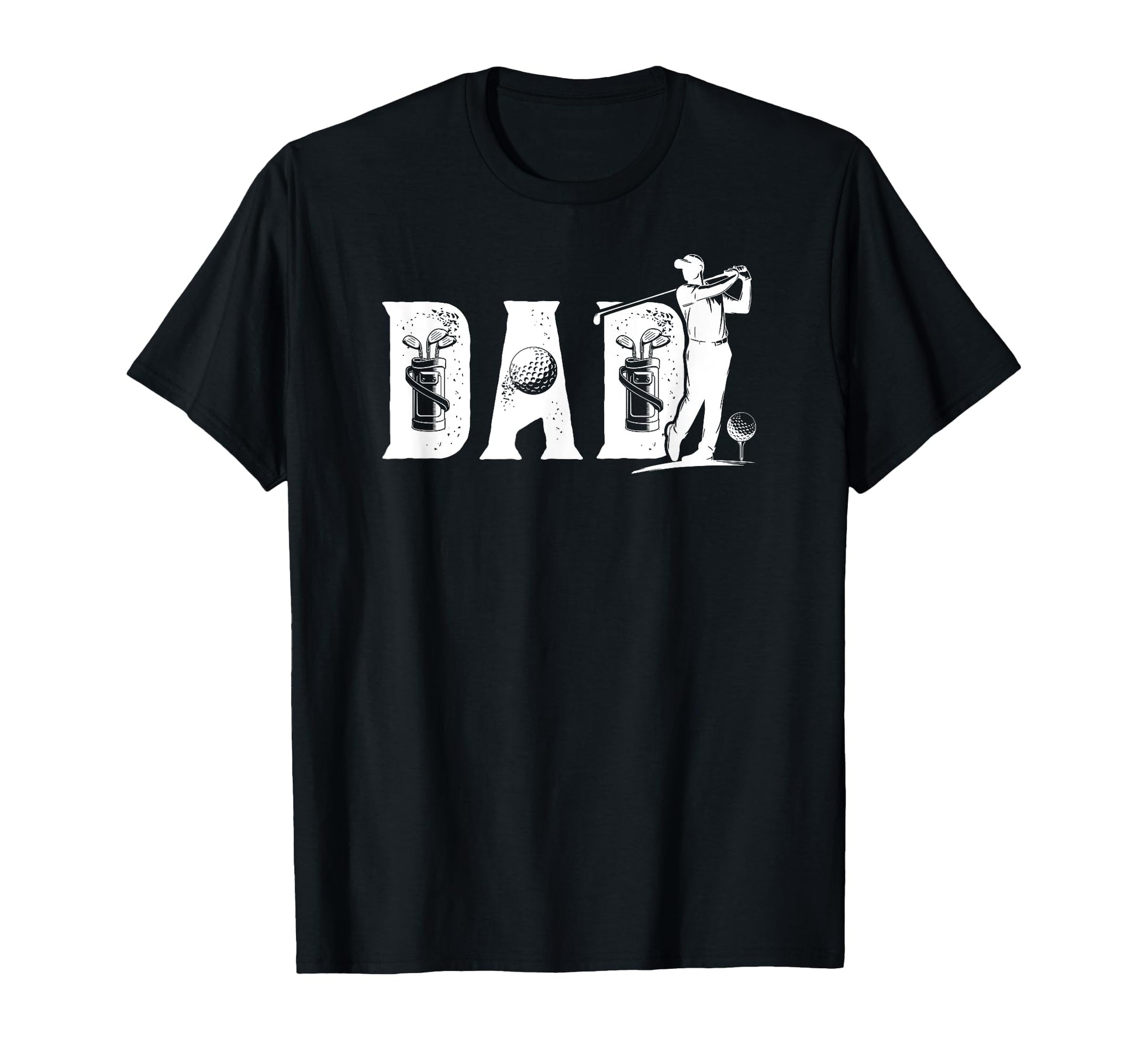 Golf Dad Golfer Dad Golf Player Dad T-Shirt - Custom Art Print Men Women - T-Shirt, Sweatshirt, Hoodie