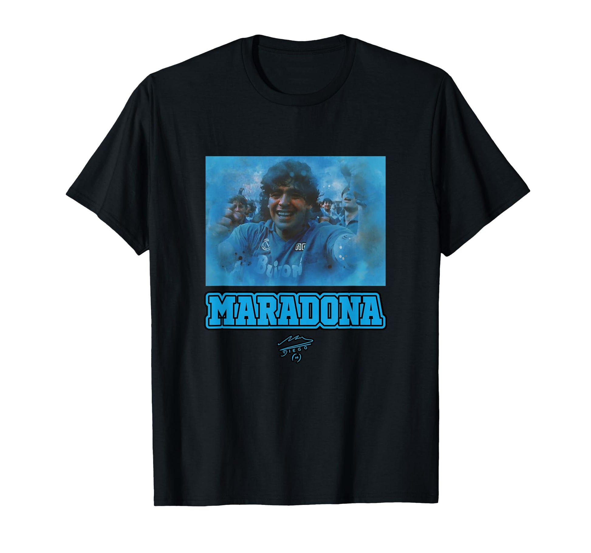 Maradona Napoli Sonrisa T-Shirt - Streetwear Style Unisex - T-Shirt, Sweatshirt, Hoodie
