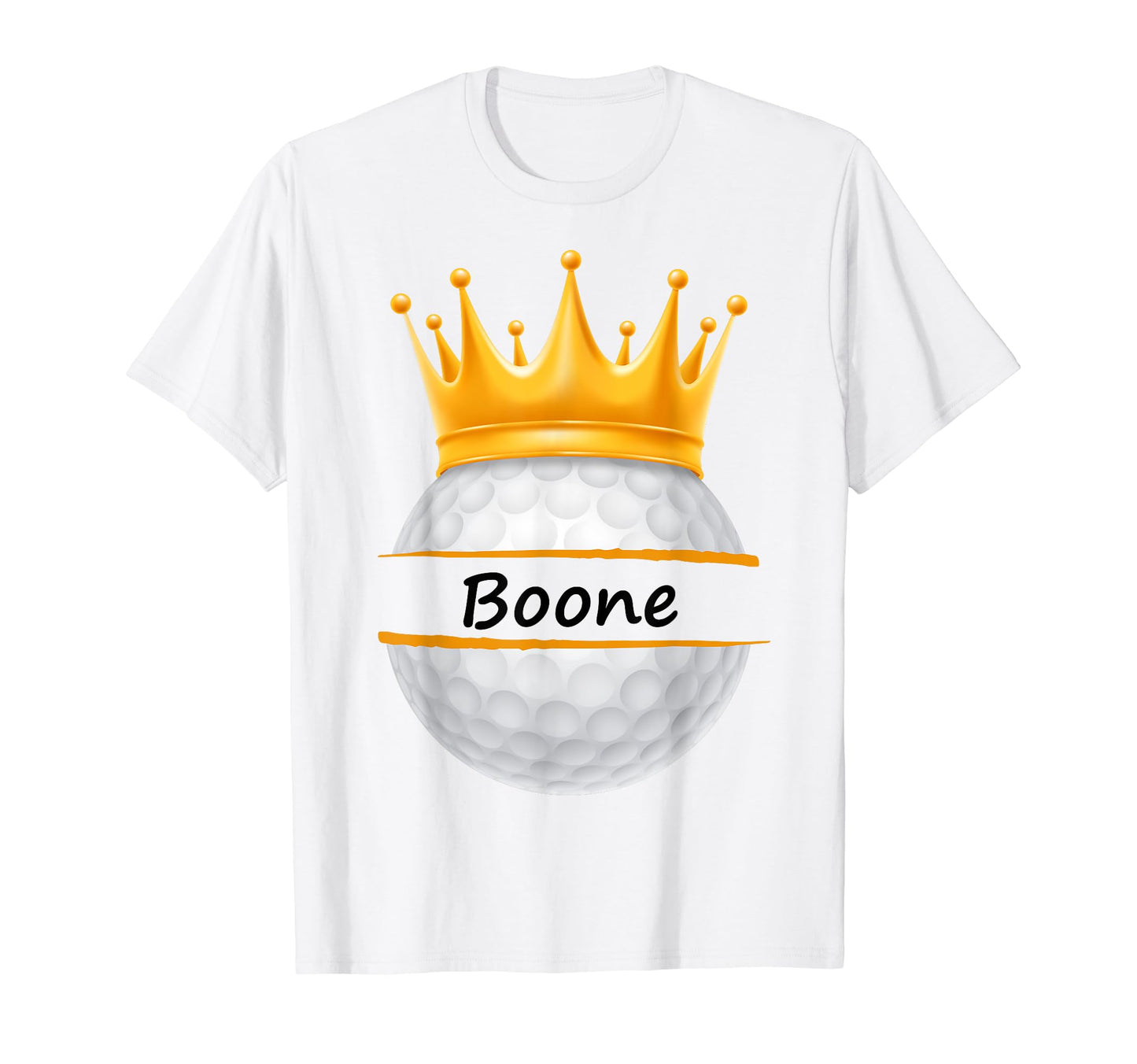 Novelty Golf Personalized Name Boone T-Shirt - Novelty Apparel for Adults - T-Shirt, Sweatshirt, Hoodie