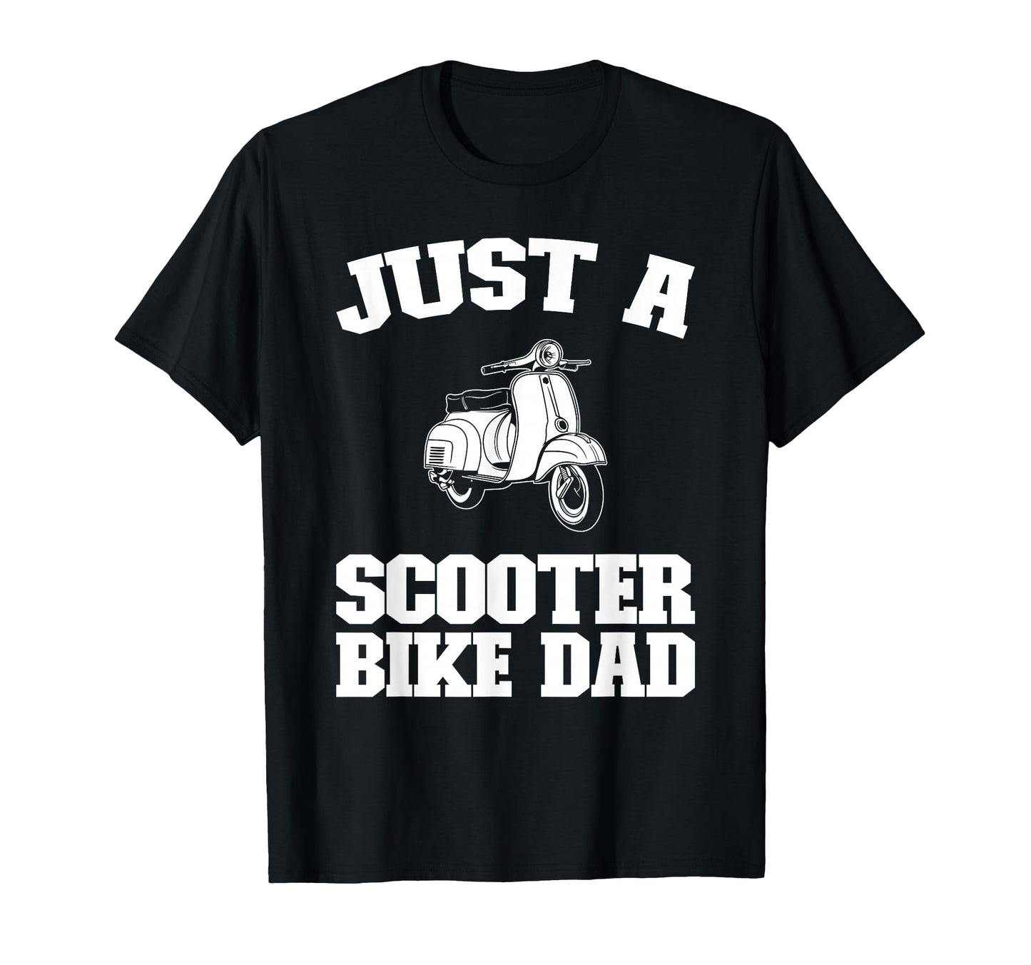 Scooter Bike Moped Motorbike Just T-Shirt - Custom Art Print for Adults - T-Shirt, Sweatshirt, Hoodie
