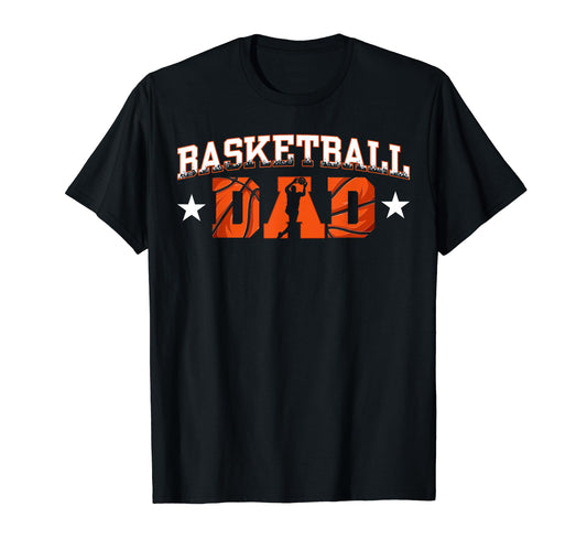 Basketball Dad Basketball Lover Daddy T-Shirt - Aesthetic Graphic Unisex - T-Shirt, Sweatshirt, Hoodie