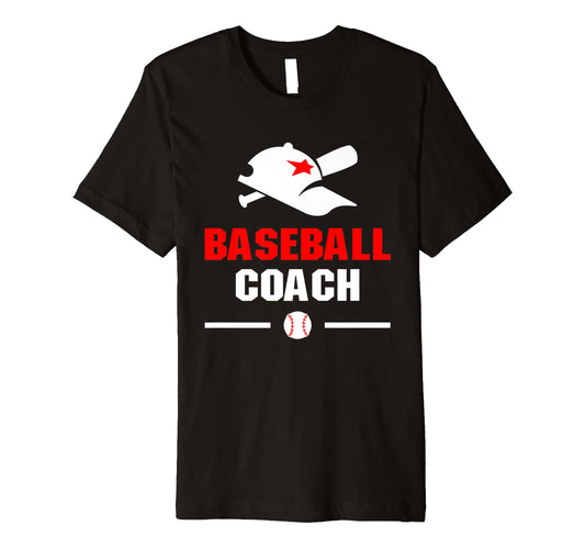 Baseball Coach Player Baseball T-Shirt - Casual Everyday Wear Men Women - T-Shirt, Sweatshirt, Hoodie