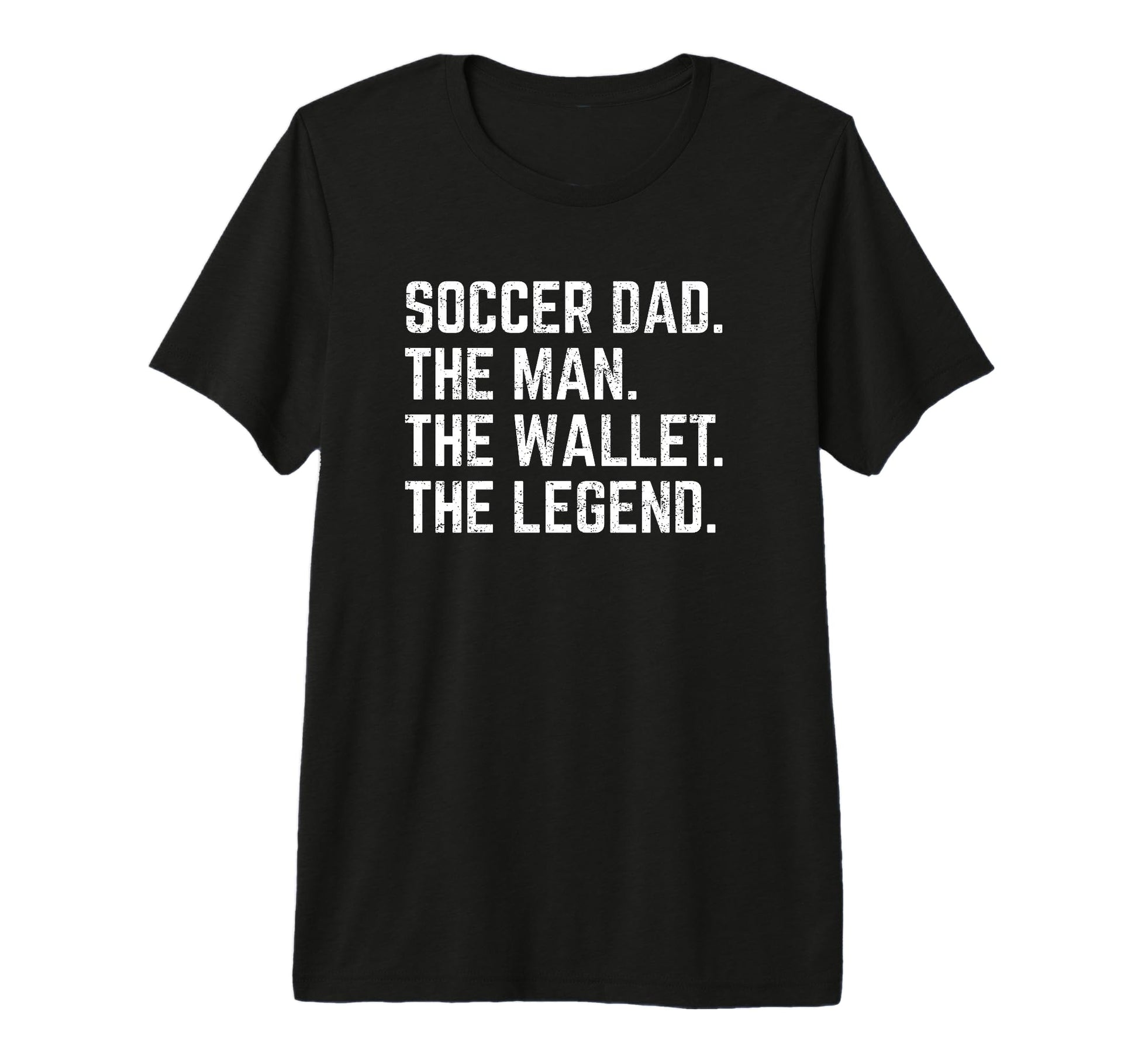 Soccer Dad Funny Wallet Legend Tri Blend T-Shirt - Streetwear Style Unisex - T-Shirt, Sweatshirt, Hoodie