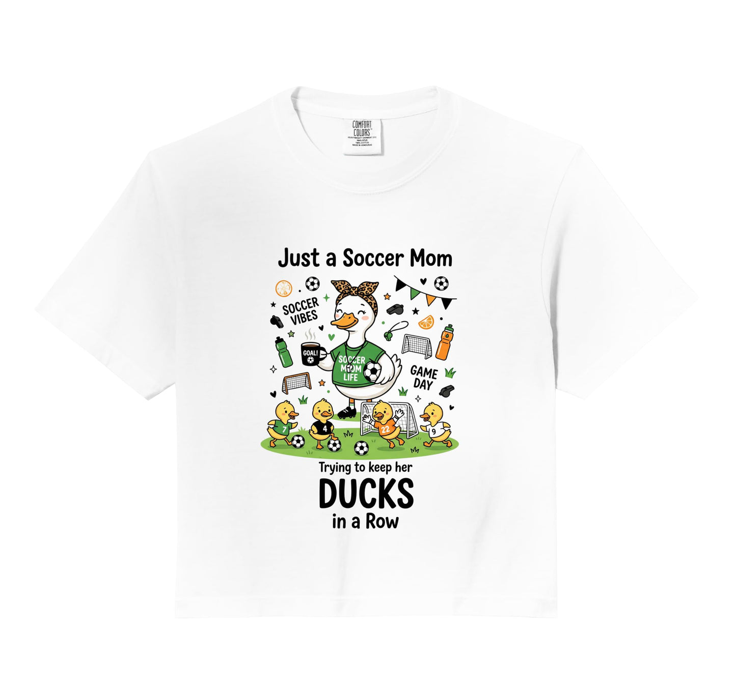 Soccer Mom Gift Soccer Mama Funny Soccer T-Shirt - Minimalist Print Unisex - T-Shirt, Sweatshirt, Hoodie