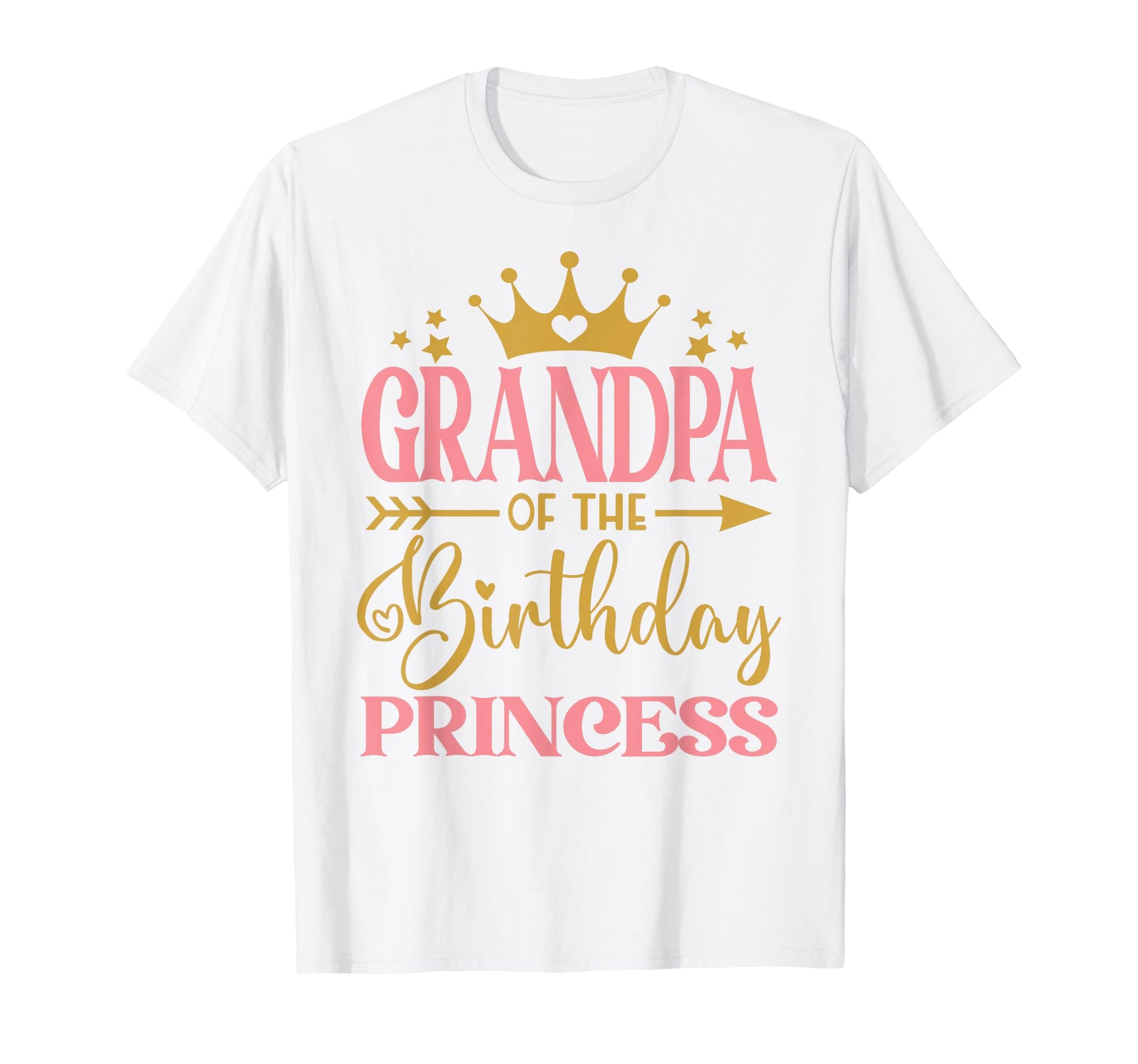 Grandpa Birthday 1St Birthday Princess T-Shirt - Trendy Graphic for Adults - T-Shirt, Sweatshirt, Hoodie
