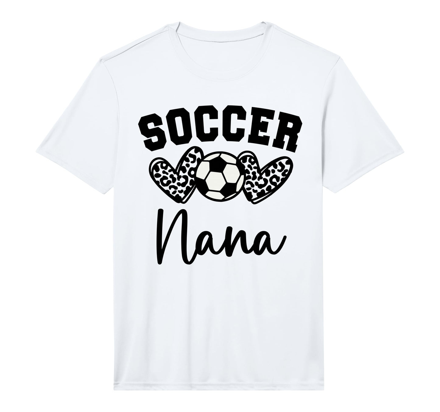 Soccer Nana Matching Family Soccer T-Shirt - Aesthetic Graphic for Adults - T-Shirt, Sweatshirt, Hoodie