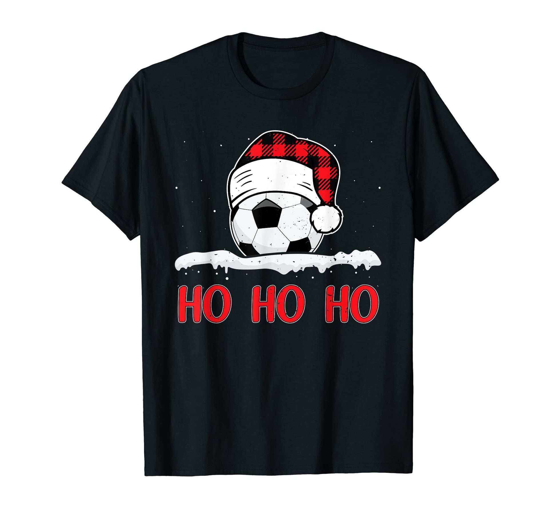 Ho Ho Ho Santa Hat Winter Lover T-Shirt - Custom Art Print for Adults - T-Shirt, Sweatshirt, Hoodie