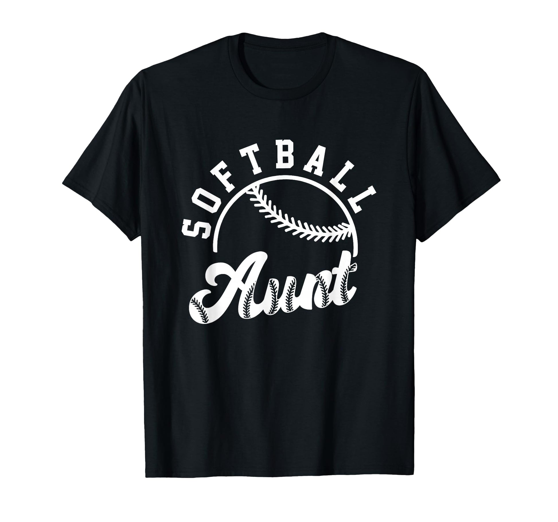 Softball Aunt Love Baller Gameday T-Shirt - Fun Novelty Design Unisex - T-Shirt, Sweatshirt, Hoodie