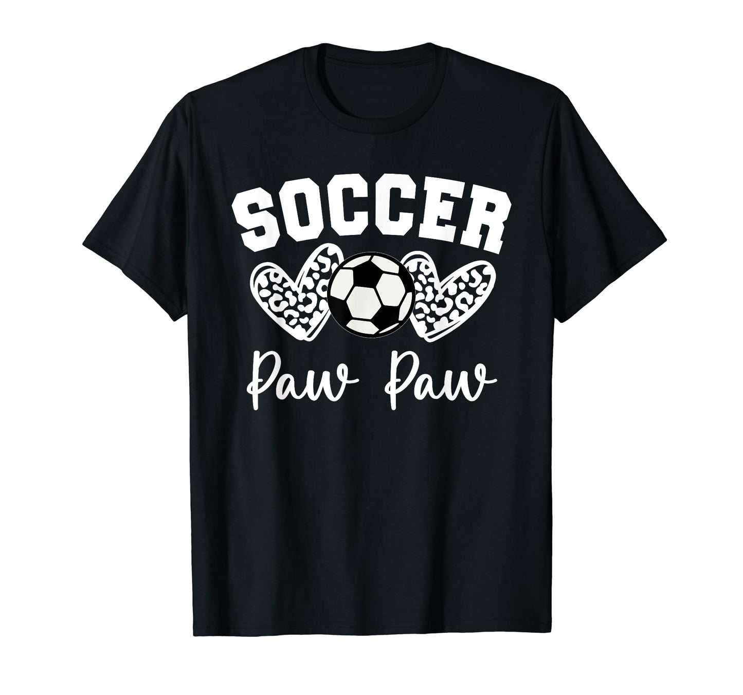 Soccer Paw Paw Matching Family Soccer T-Shirt - Custom Art Print Men Women - T-Shirt, Sweatshirt, Hoodie