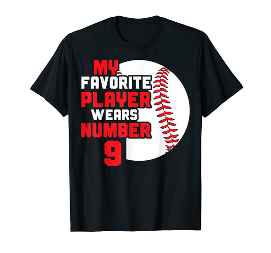 Baseball Mom Dad Favorite Baseball Player T-Shirt - Graphic Print Unisex - T-Shirt, Sweatshirt, Hoodie