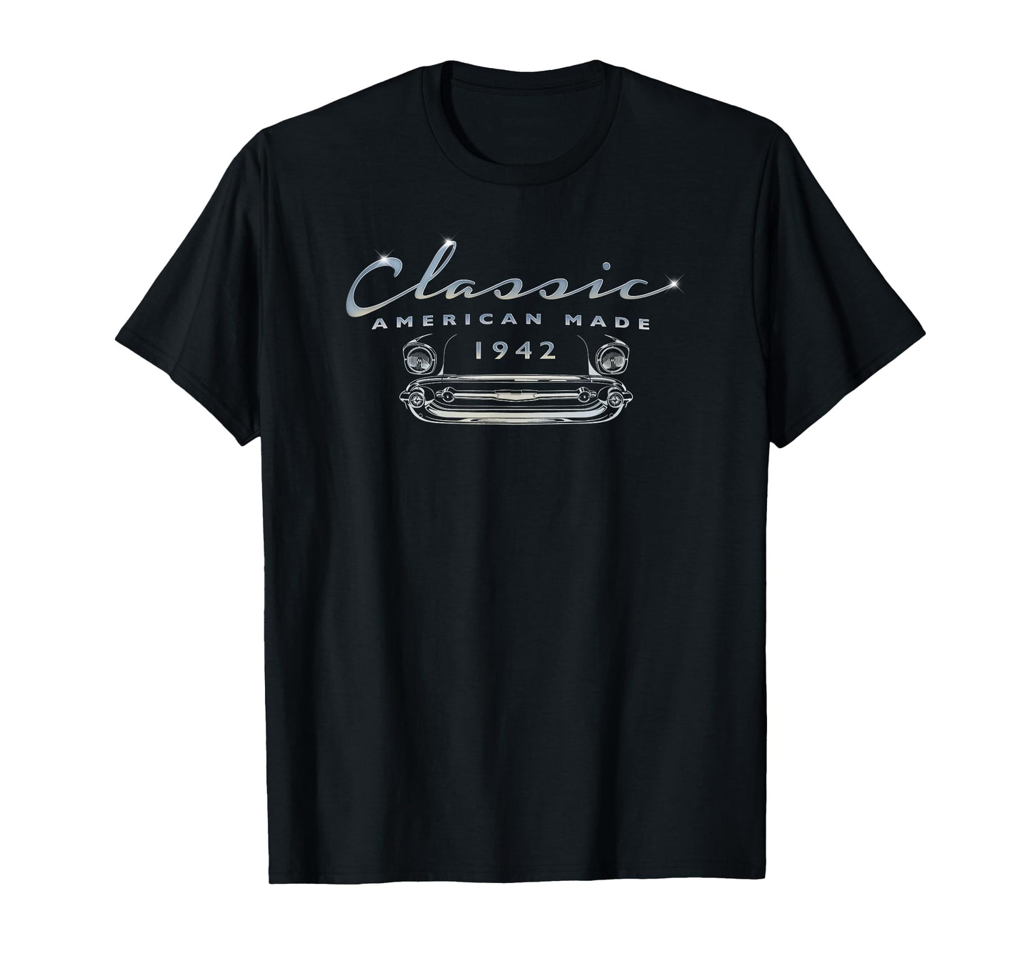 Car 1942 Happy 84Th Birthday Antique T-Shirt - Streetwear Style for Adults - T-Shirt, Sweatshirt, Hoodie