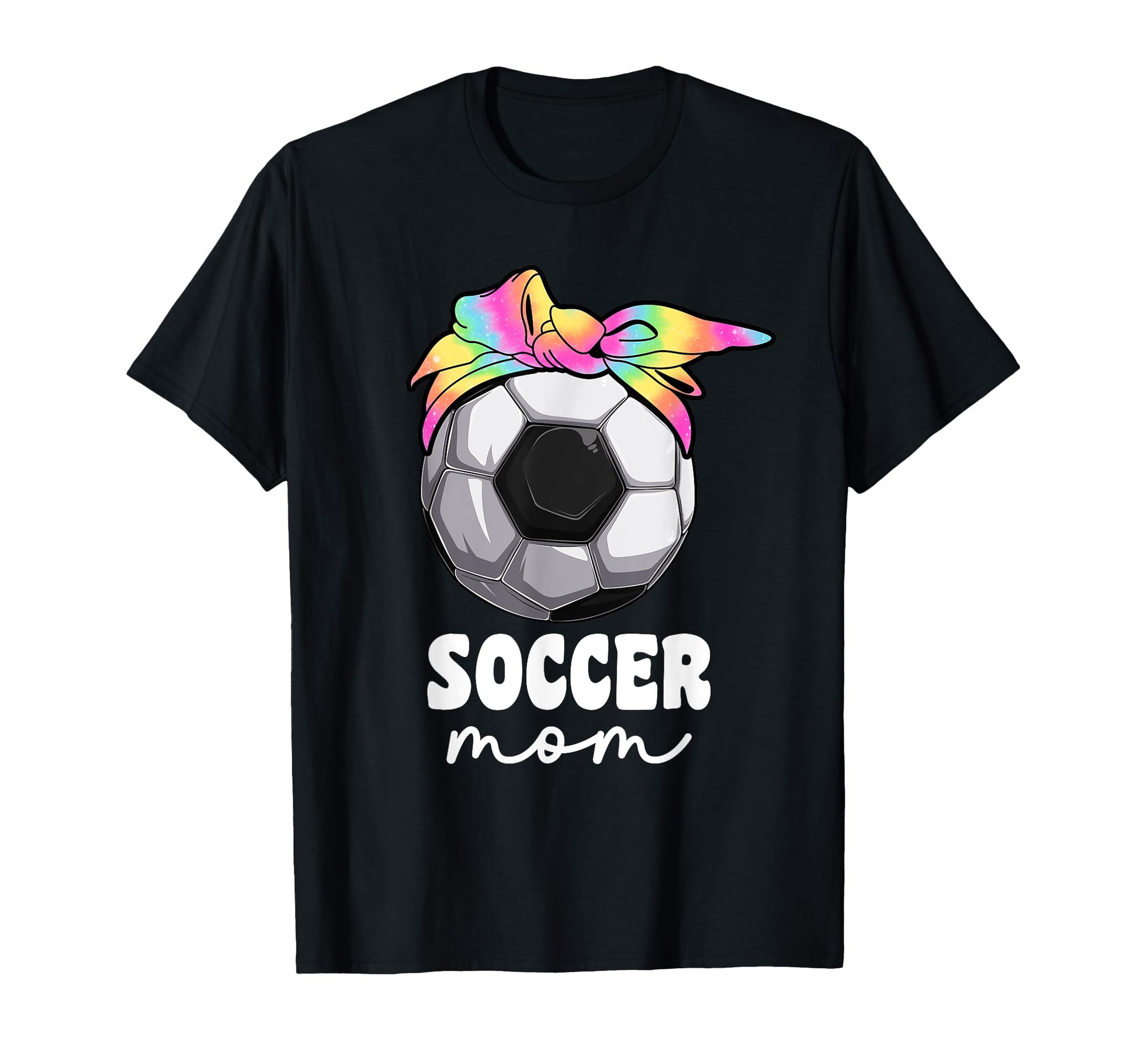 Proud Soccer Mom Mama Tie Dye Soccer T-Shirt - Aesthetic Graphic Unisex - T-Shirt, Sweatshirt, Hoodie