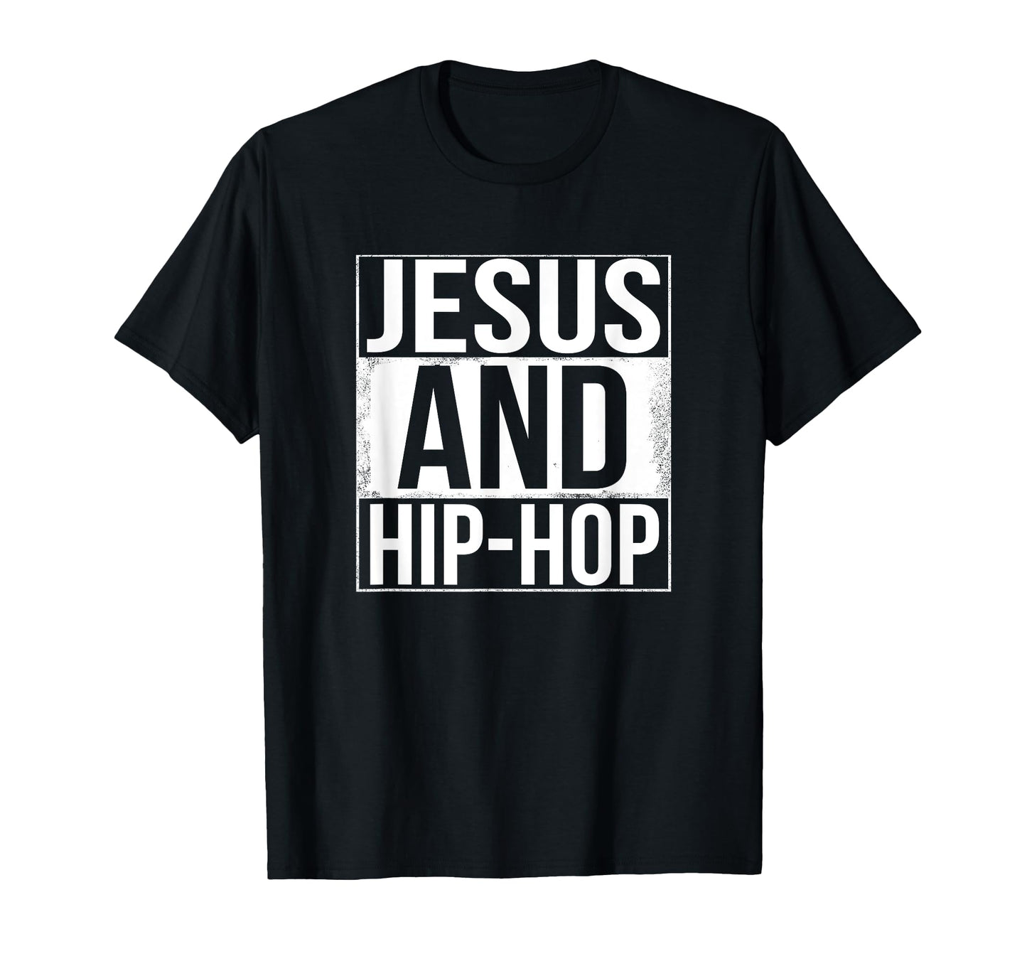 Jesus And Hip Hop Funny Christian T-Shirt - Streetwear Style Unisex - T-Shirt, Sweatshirt, Hoodie