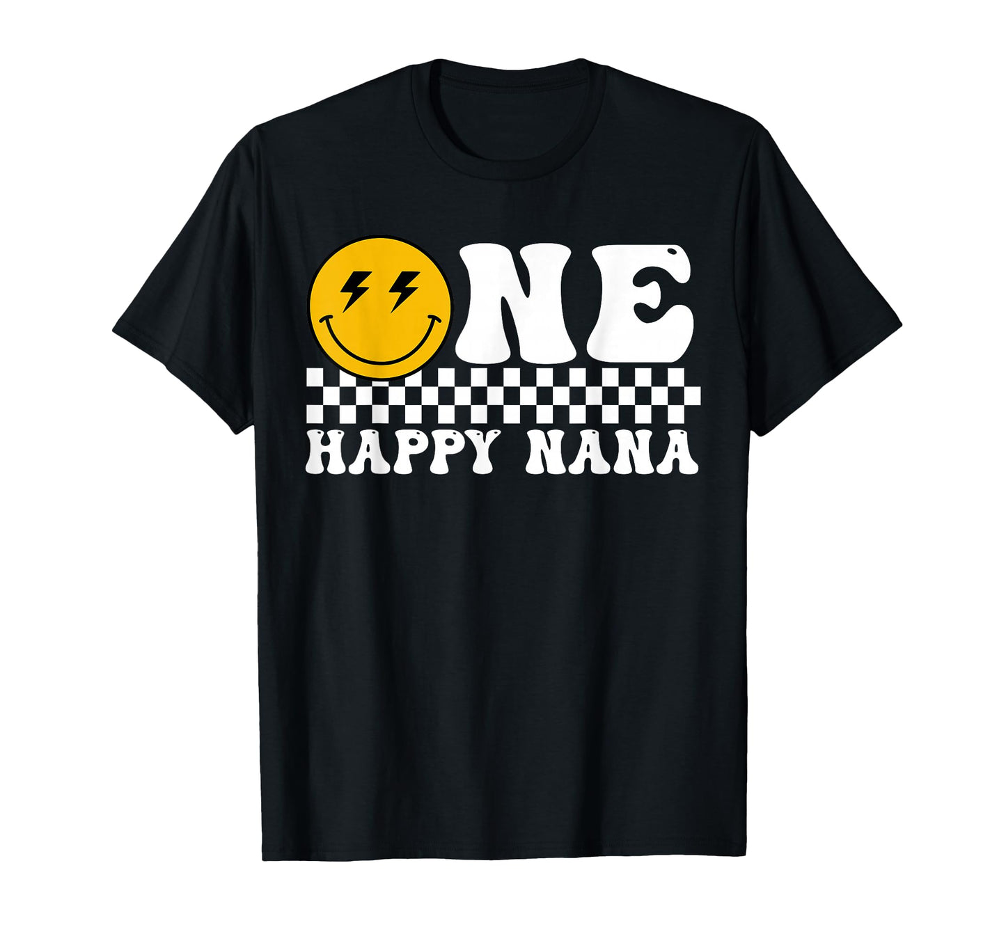 Happy Nana 1St Birthday Family T-Shirt - Unique Graphic for Adults - T-Shirt, Sweatshirt, Hoodie