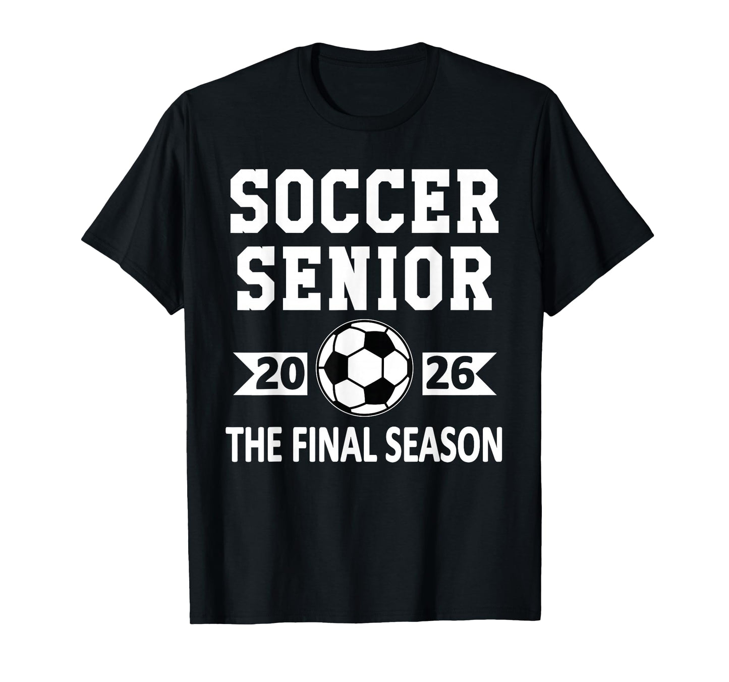 Senior Class 2026 Soccer Senior Night T-Shirt - Minimalist Print Men Women - T-Shirt, Sweatshirt, Hoodie