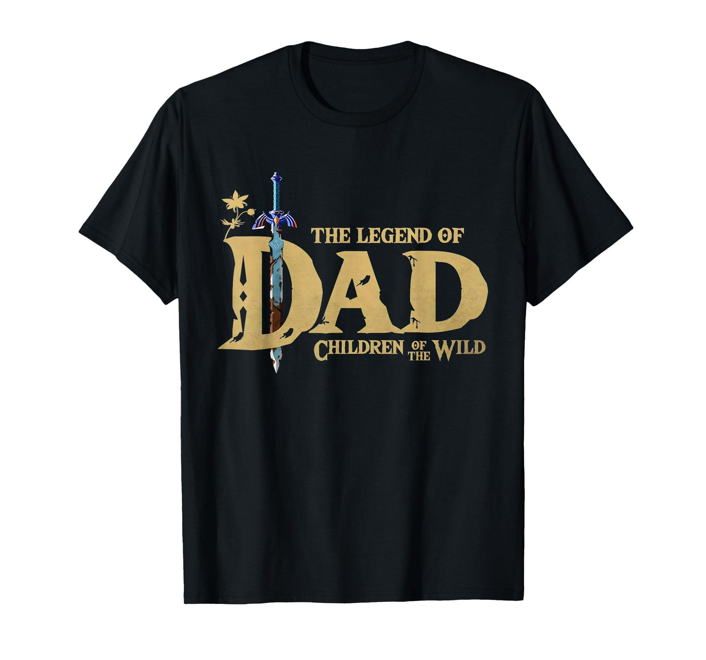 Legend Dad Children Wild Fathers Day T-Shirt - Unique Graphic Unisex - T-Shirt, Sweatshirt, Hoodie