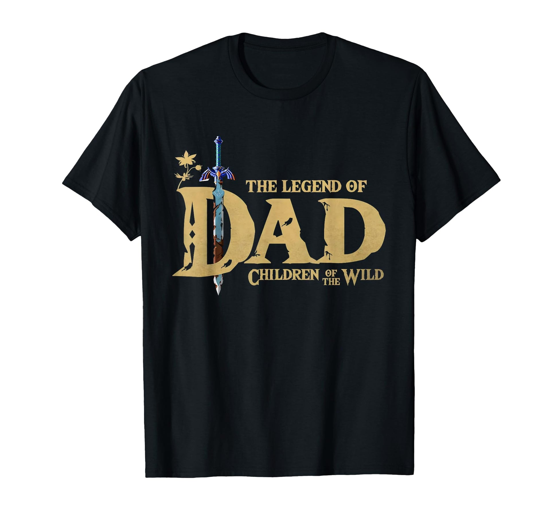 Legend Dad Children Wild Fathers Day T-Shirt - Unique Graphic Unisex - T-Shirt, Sweatshirt, Hoodie