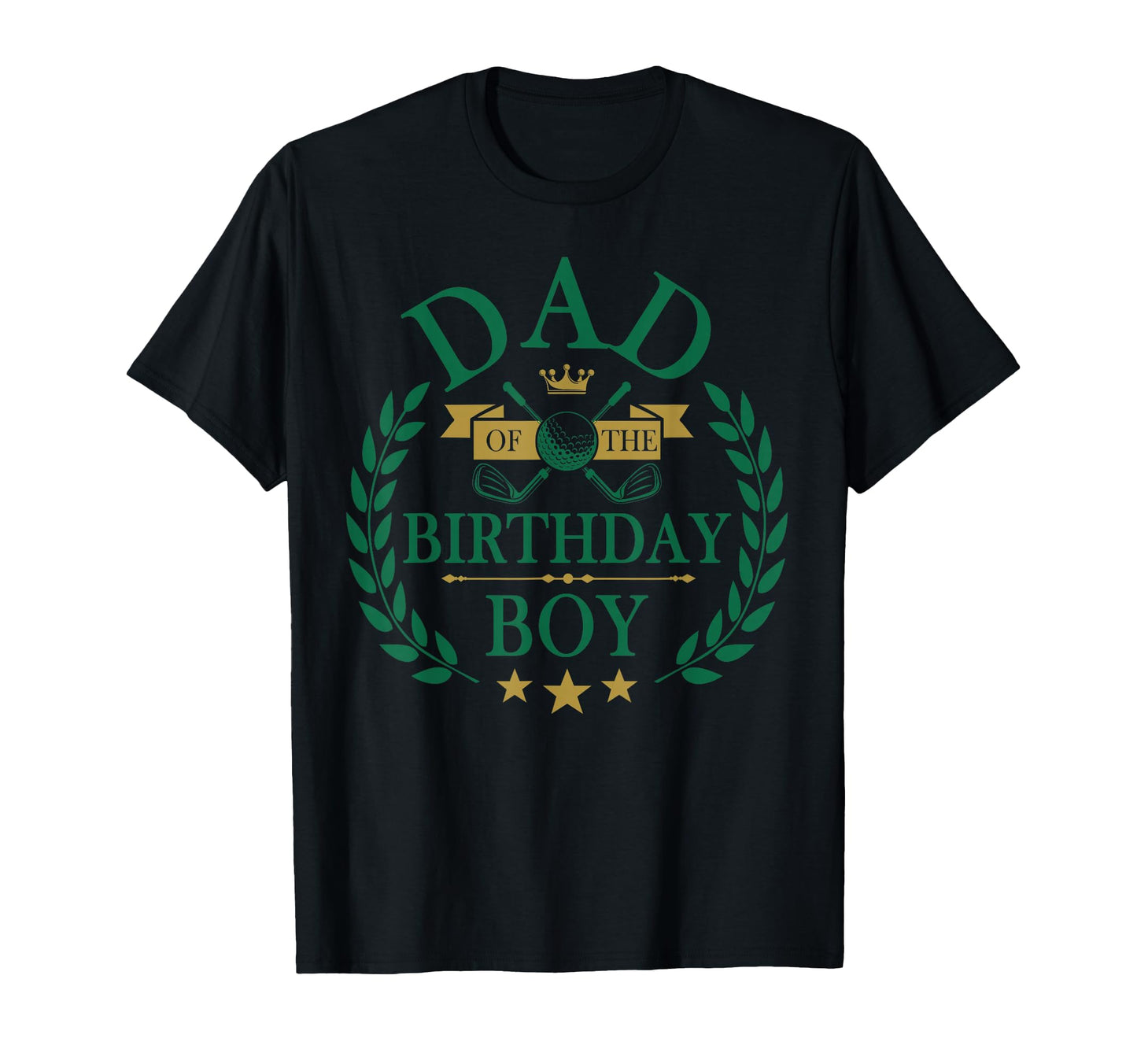 Dad Birthday Golf Family Matching T-Shirt - Minimalist Print for Adults - T-Shirt, Sweatshirt, Hoodie