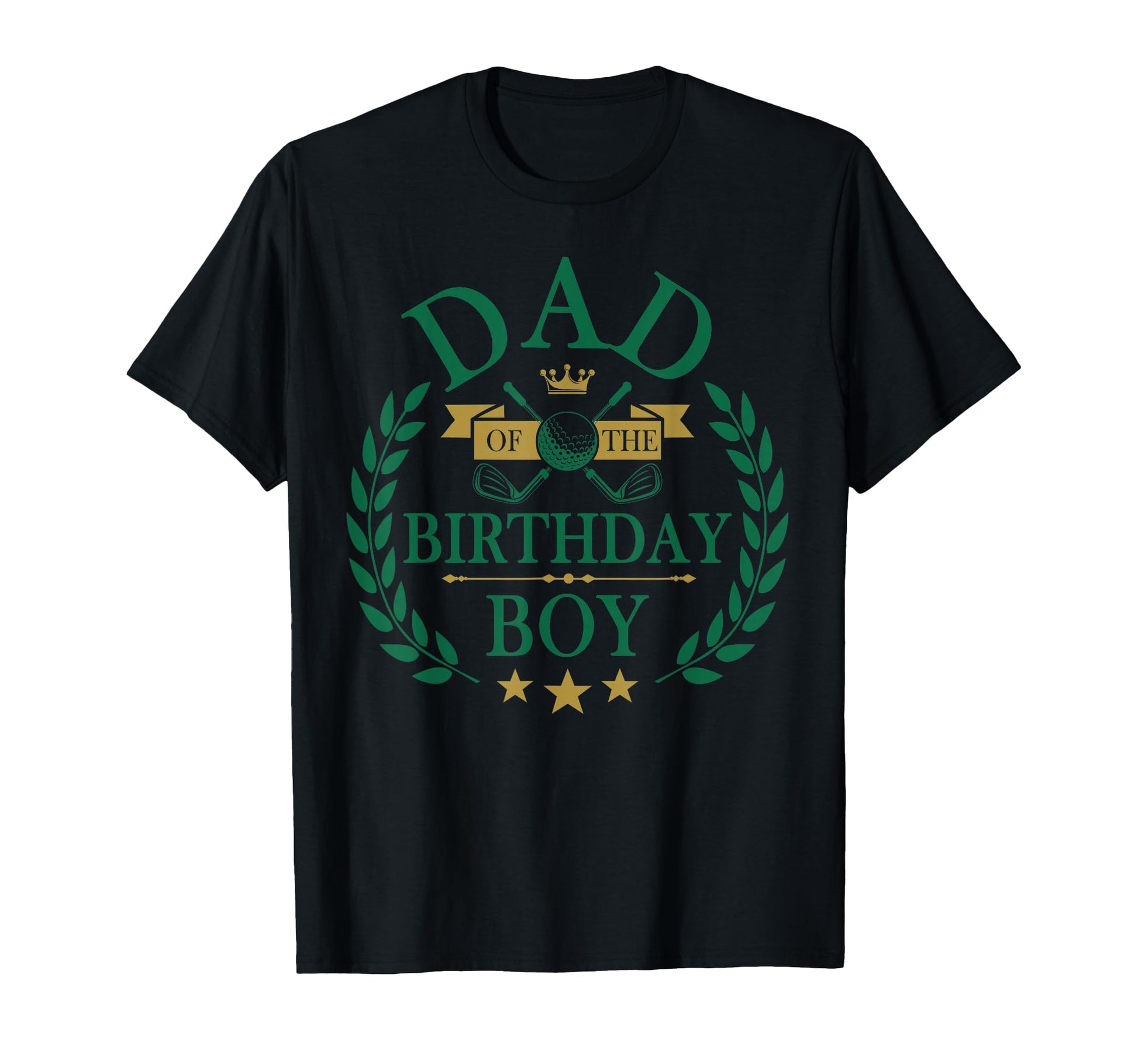 Dad Birthday Golf Family Matching T-Shirt - Minimalist Print for Adults - T-Shirt, Sweatshirt, Hoodie