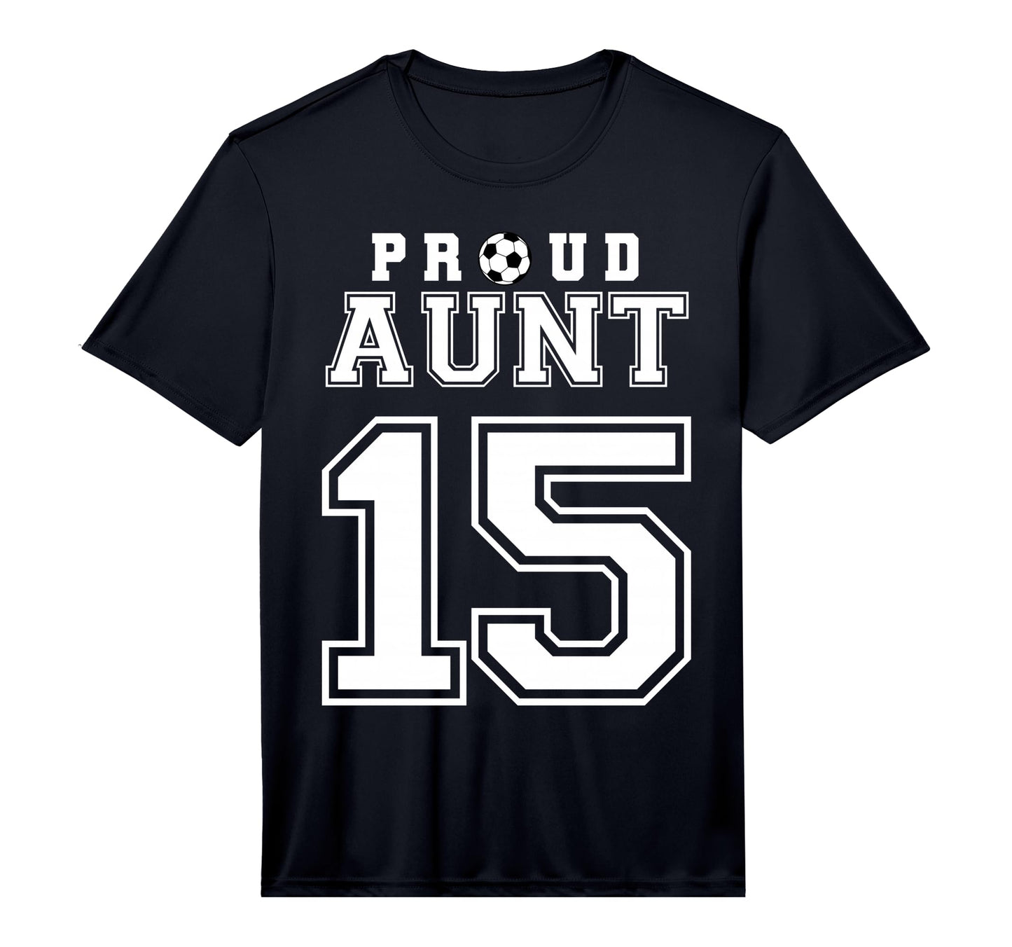 Number 15 Custom Proud Soccer Futbol T-Shirt - Unique Graphic Men Women - T-Shirt, Sweatshirt, Hoodie