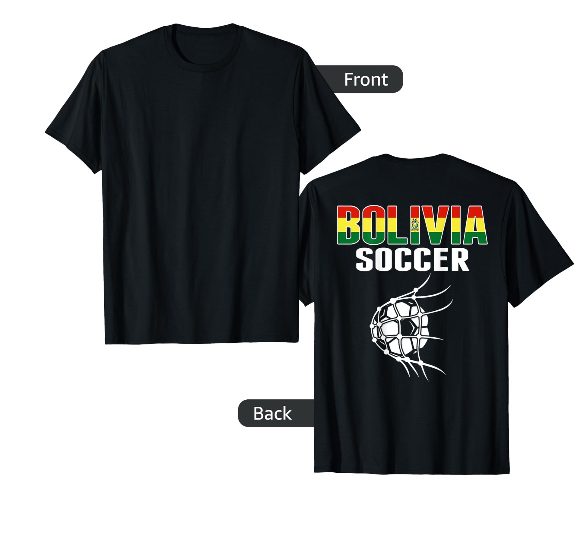 Bolivia Soccer Fans Jersey Support T-Shirt - Minimalist Print Unisex - T-Shirt, Sweatshirt, Hoodie