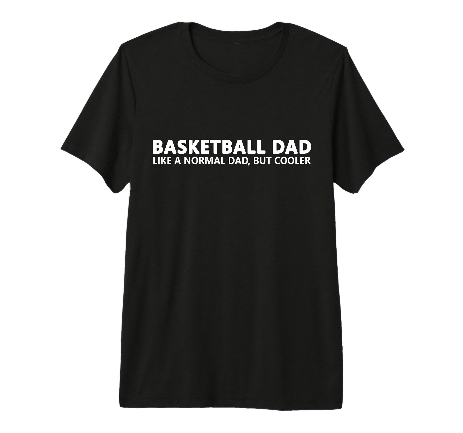 Basketball Father Basketball Dad Tri Blend T-Shirt - Novelty Apparel Unisex - T-Shirt, Sweatshirt, Hoodie