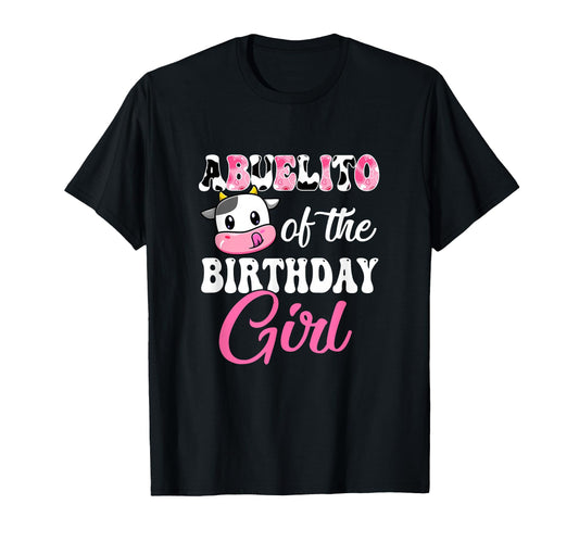 Abuelito Birthday Farm Cow 1St T-Shirt - Streetwear Style Men Women - T-Shirt, Sweatshirt, Hoodie