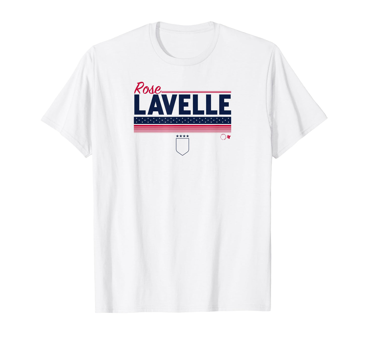 Rose Lavelle Stripe Uswntpa Usa Soccer T-Shirt - Minimalist Print Unisex - T-Shirt, Sweatshirt, Hoodie