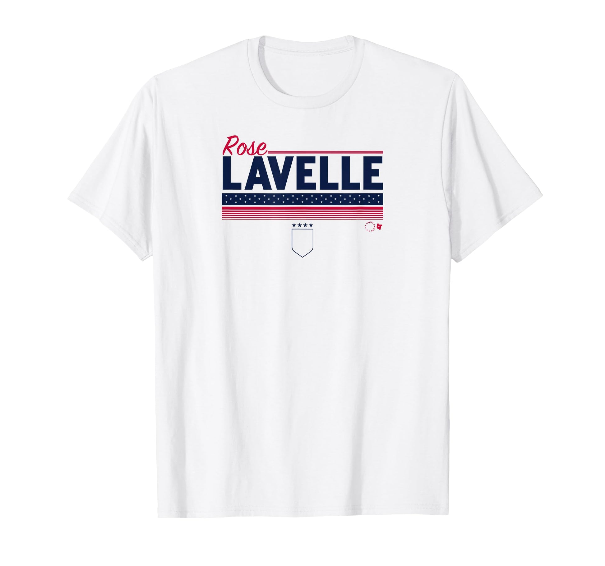 Rose Lavelle Stripe Uswntpa Usa Soccer T-Shirt - Minimalist Print Unisex - T-Shirt, Sweatshirt, Hoodie