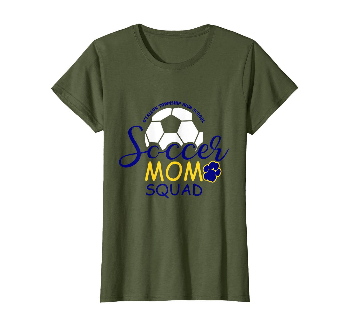 Womens Soccer Mom Squad 2 T-Shirt - Casual Everyday Wear Men Women - T-Shirt, Sweatshirt, Hoodie