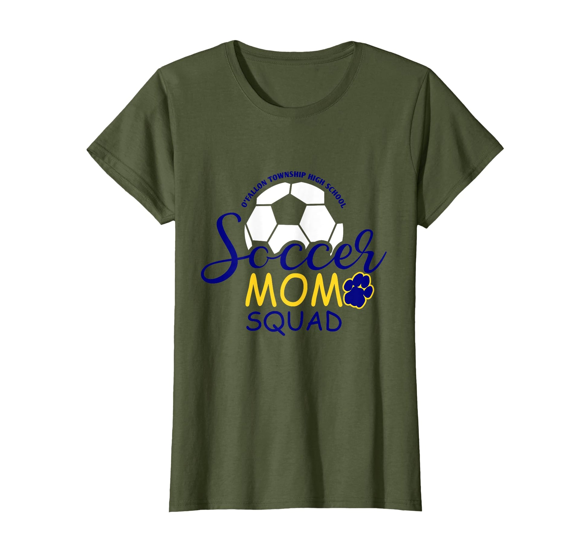 Womens Soccer Mom Squad 2 T-Shirt - Casual Everyday Wear Men Women - T-Shirt, Sweatshirt, Hoodie